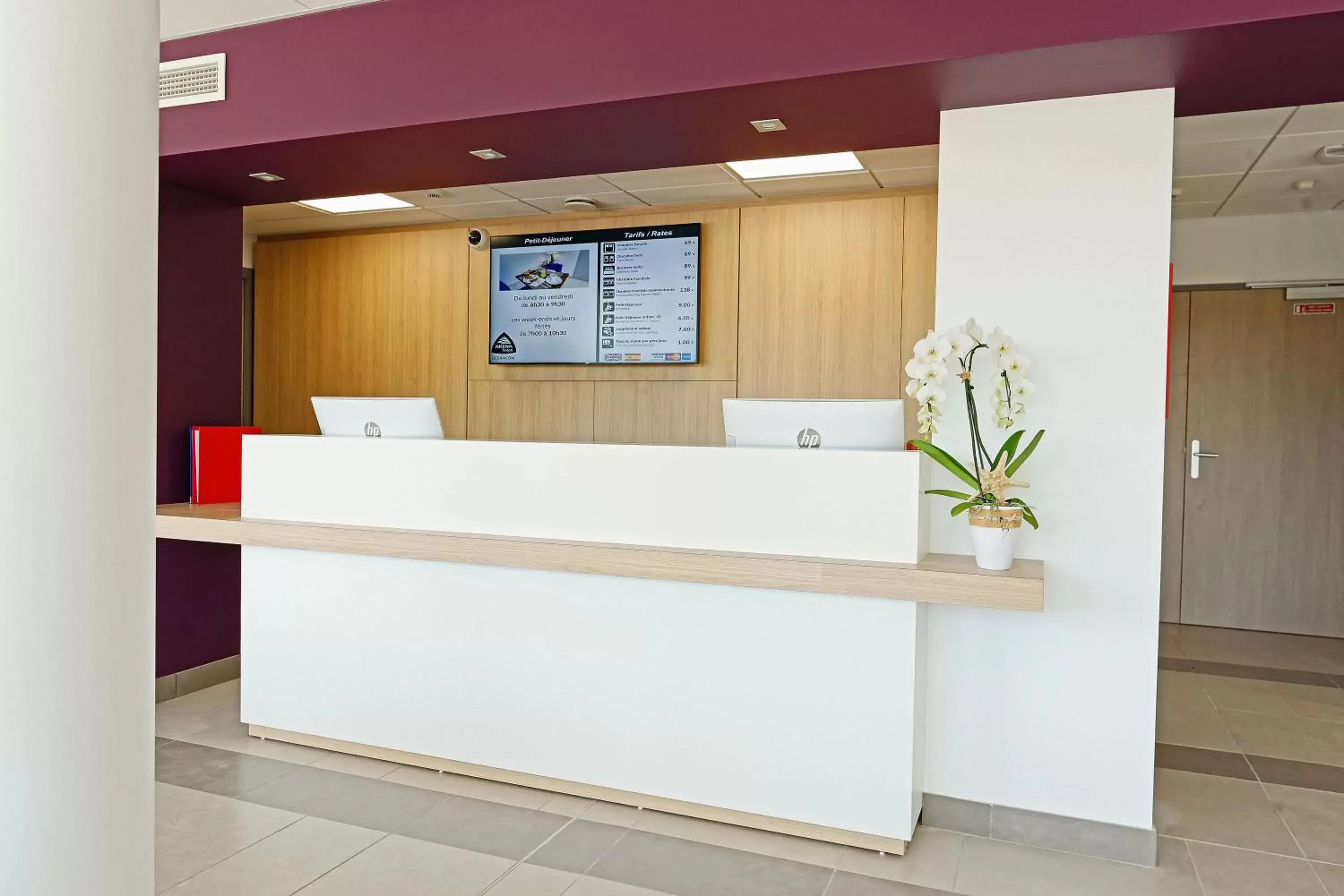 Lobby or reception, Lobby/Reception in Hôtel AKENA BESANCON