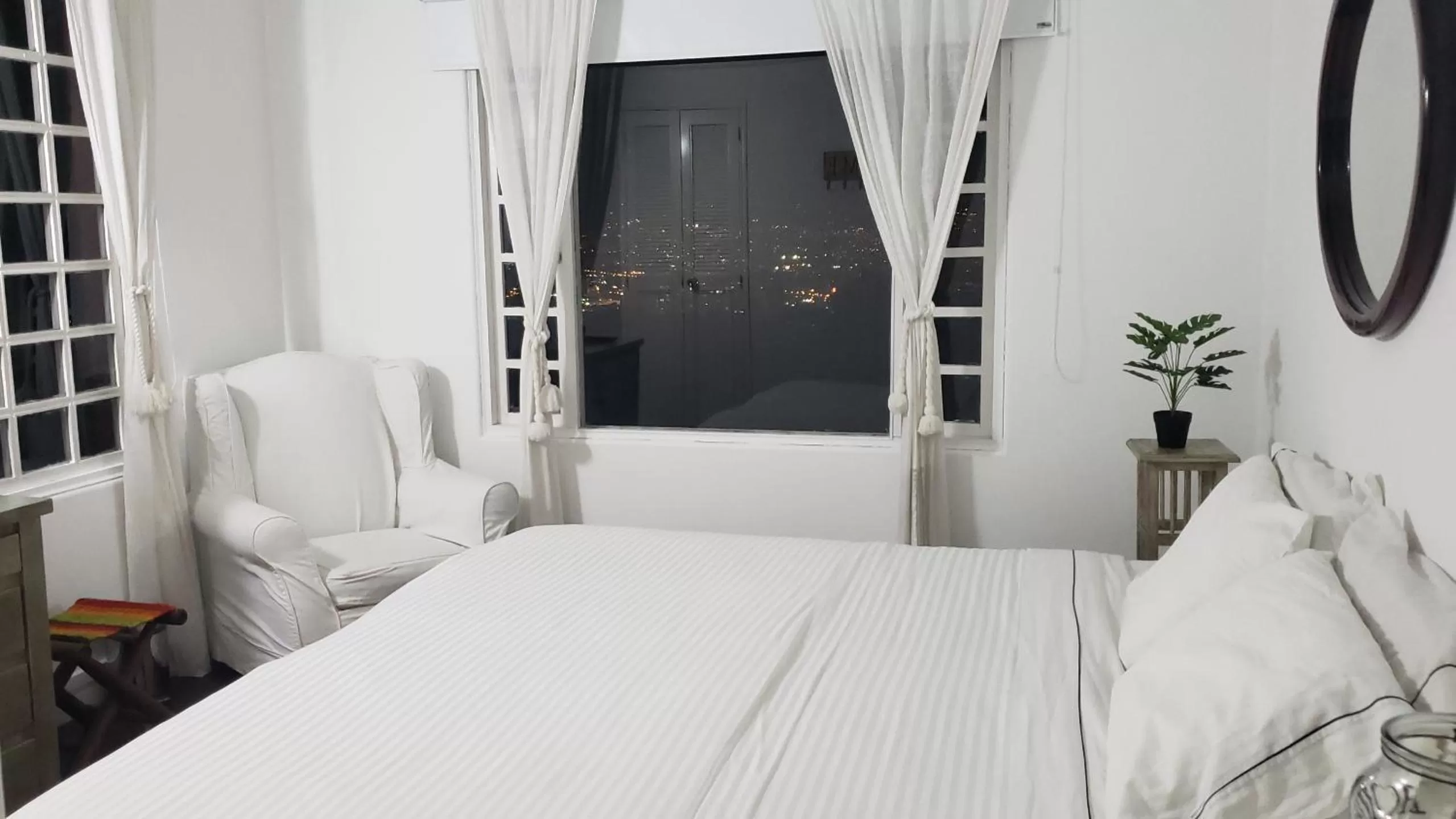 Bed in Hotel Casa Madero