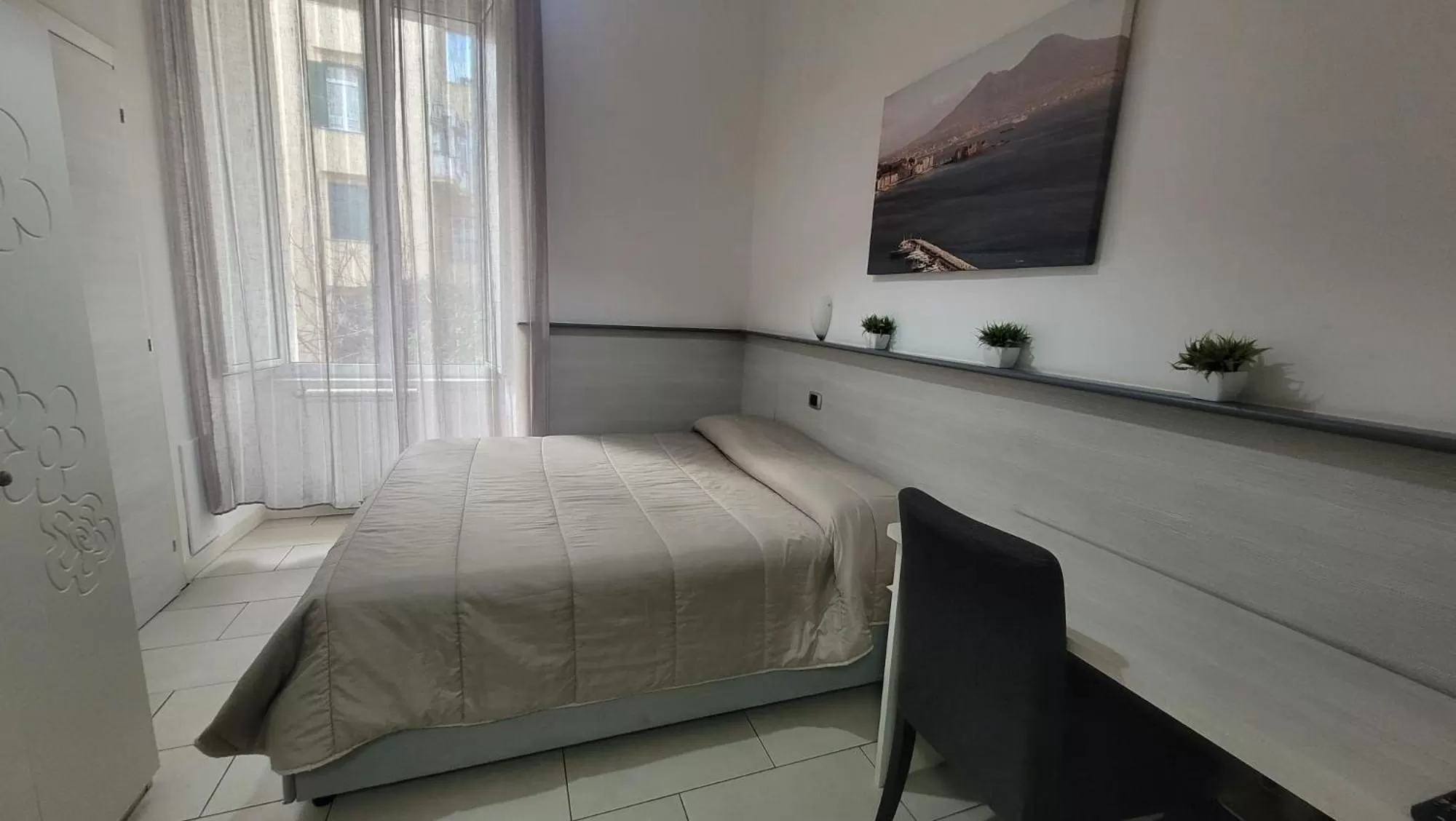 Bedroom, Bed in B&B Solimena