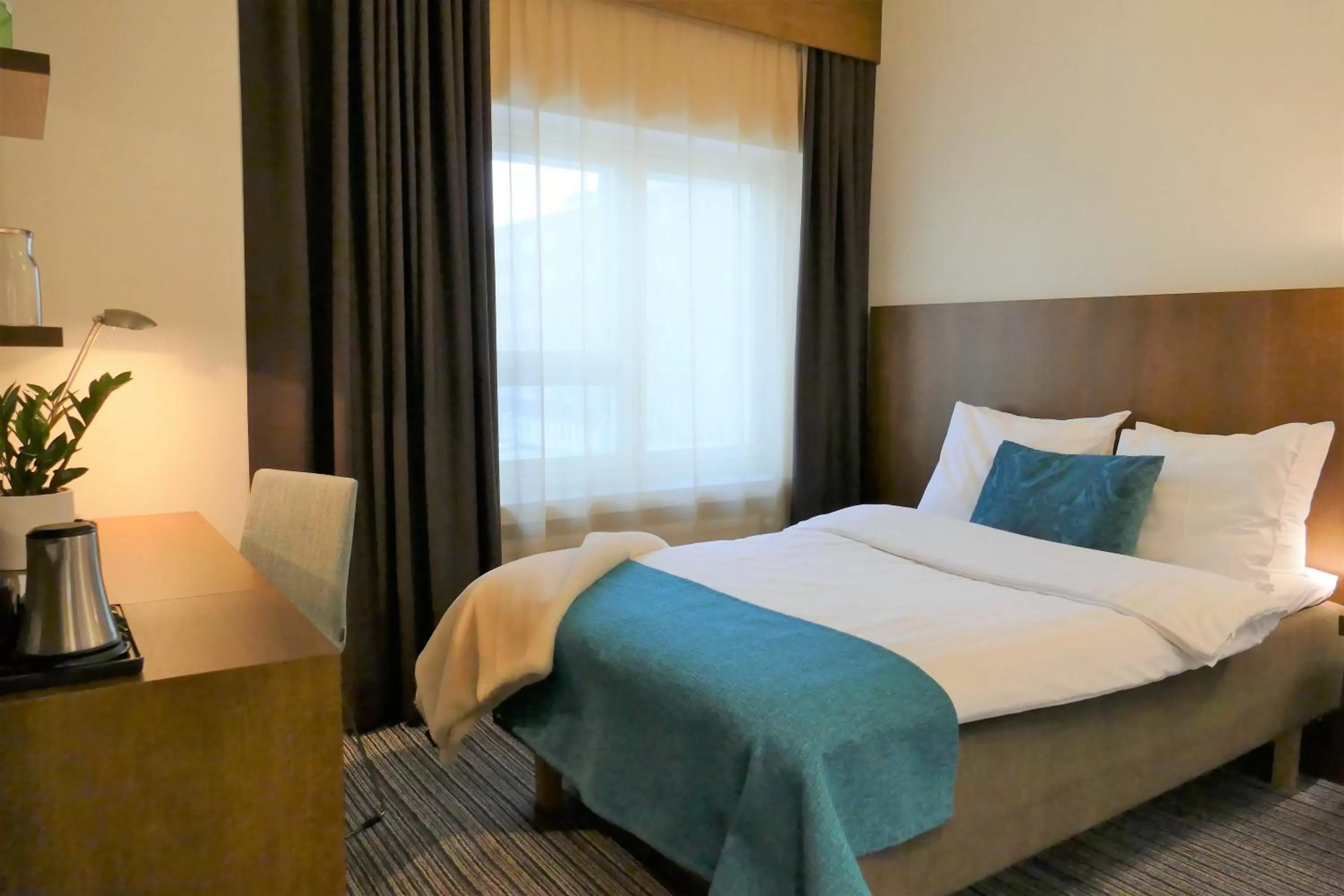 Photo of the whole room, Bed in Hotel Raumanlinna