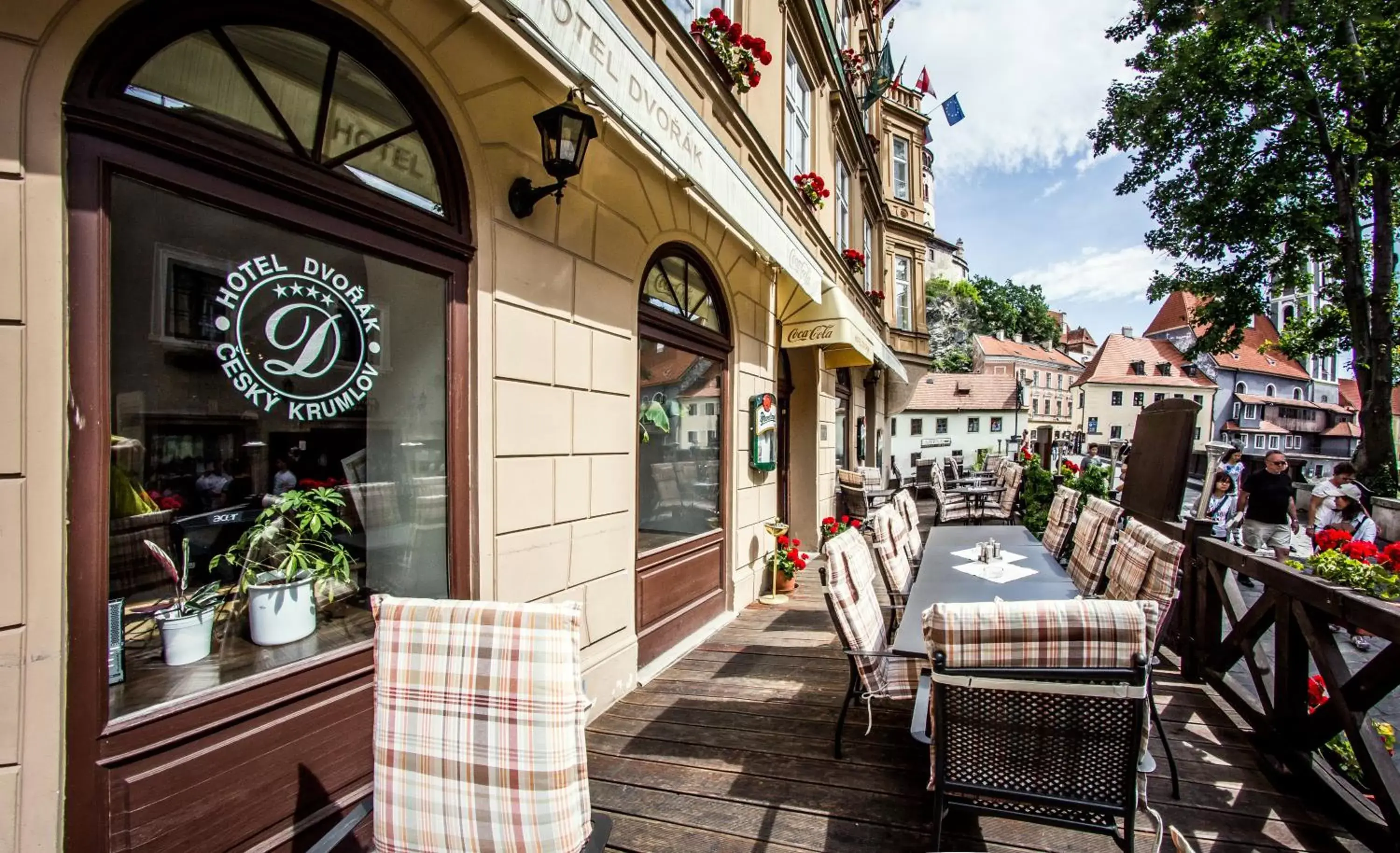 Lobby or reception in Hotel Dvorak Cesky Krumlov