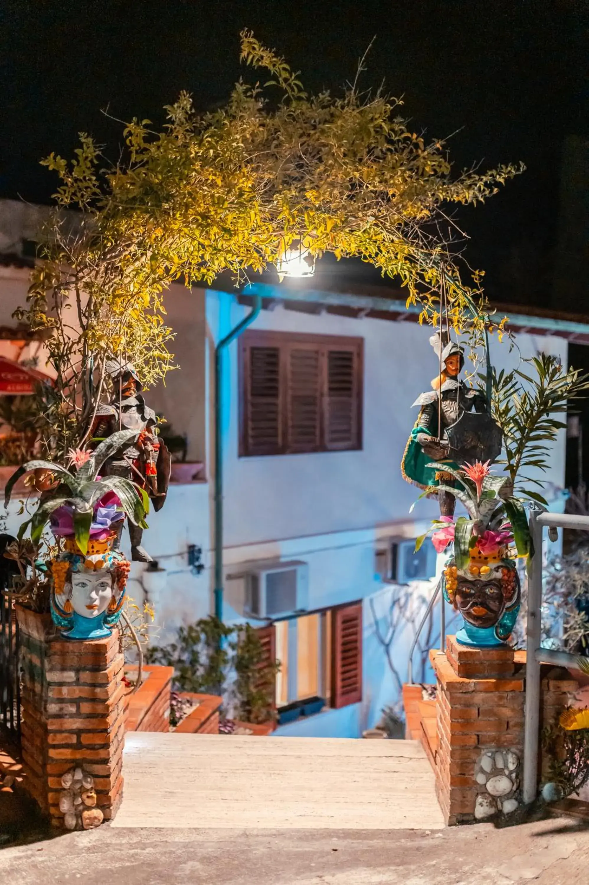 Facade/entrance, Property Building in Taormina Garden Hotel