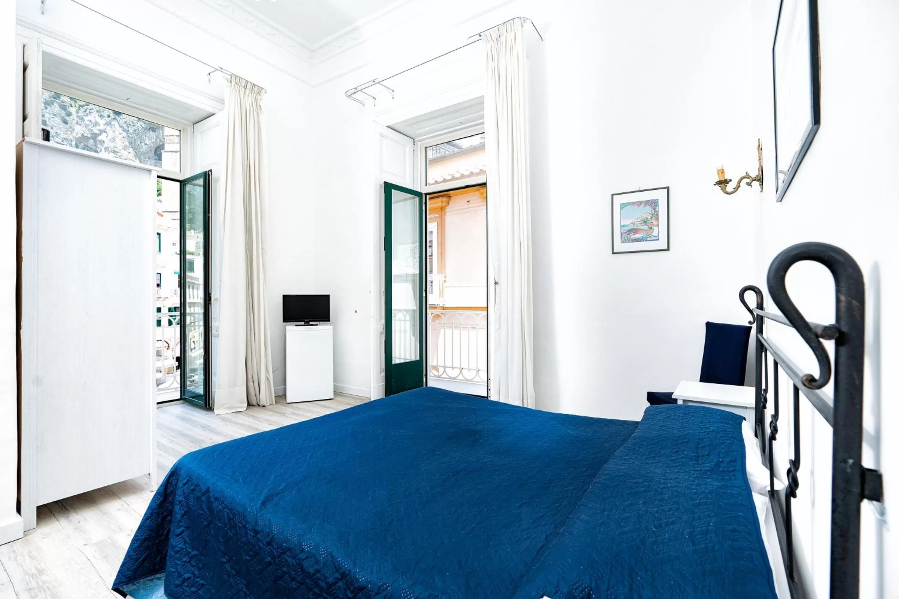 Bed in Hotel Fontana