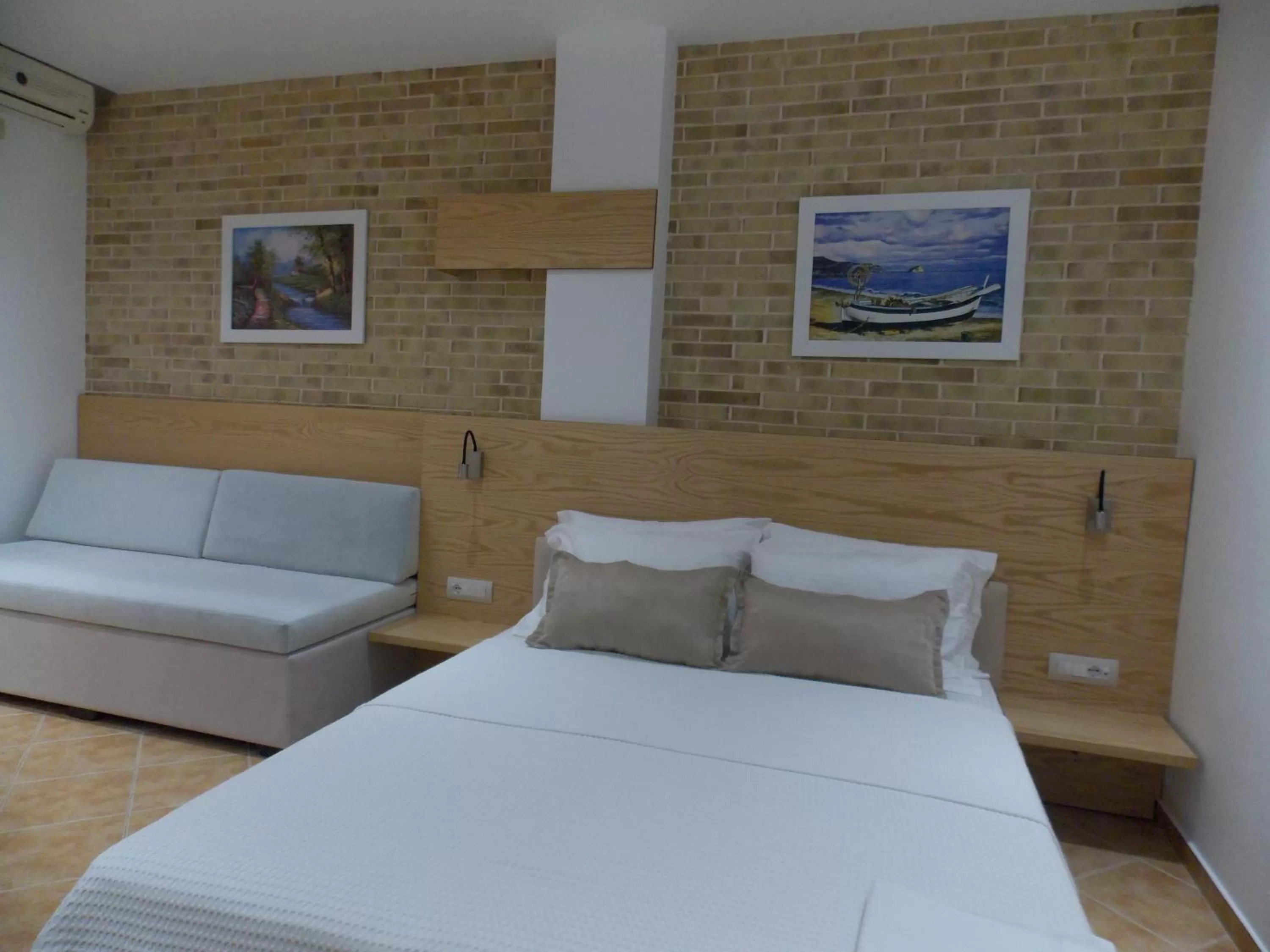 Bedroom, Bed in Hotel Piccolino