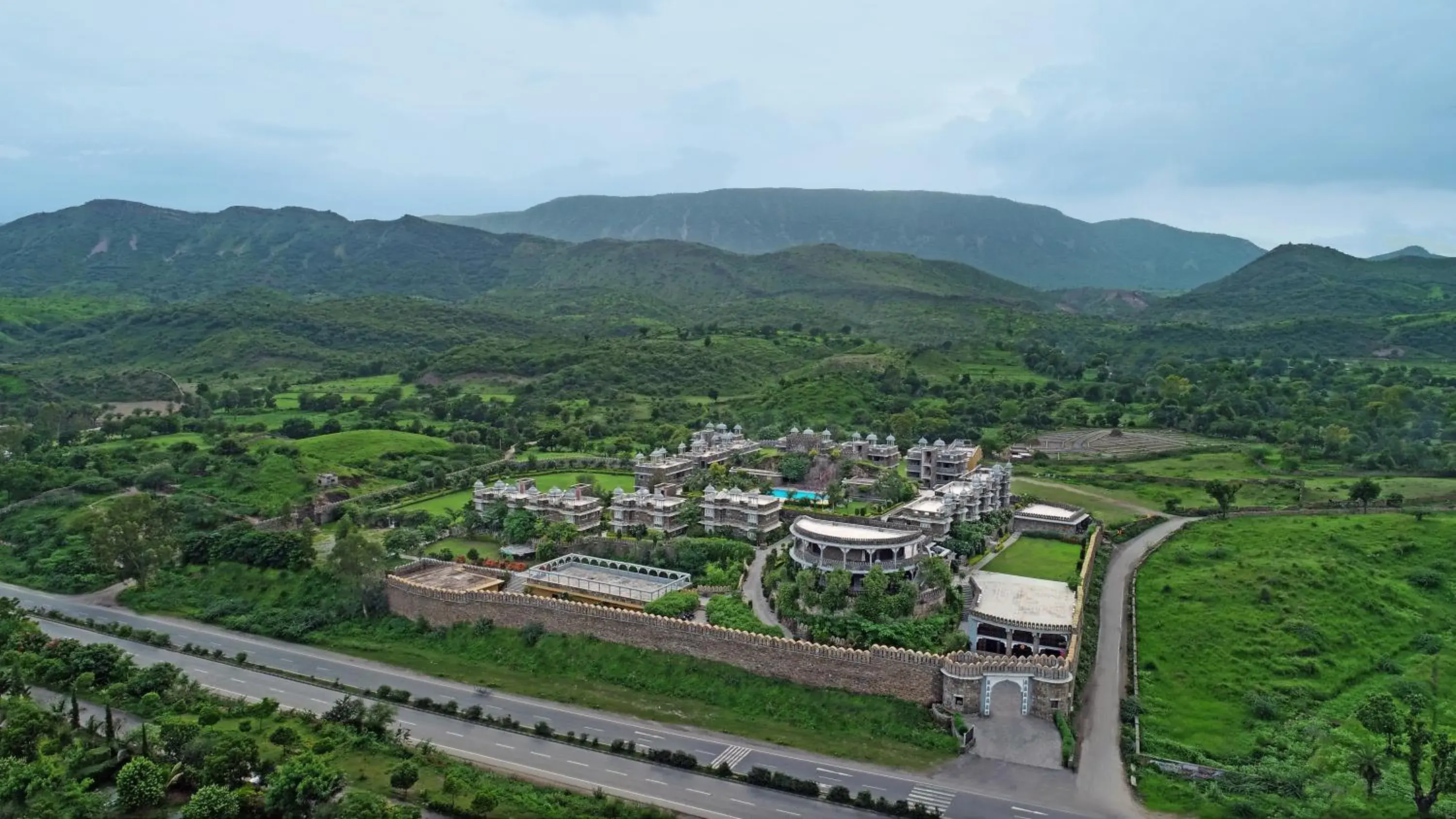 Bird's eye view in The Amargarh Bird's eye view in The Amargarh