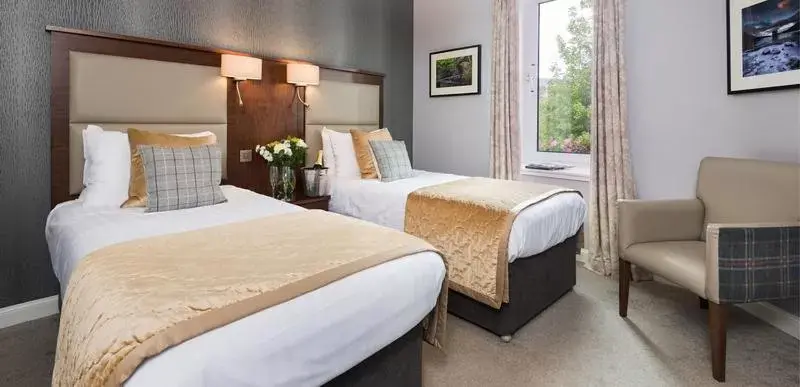 Bed in Rosehill Guest House