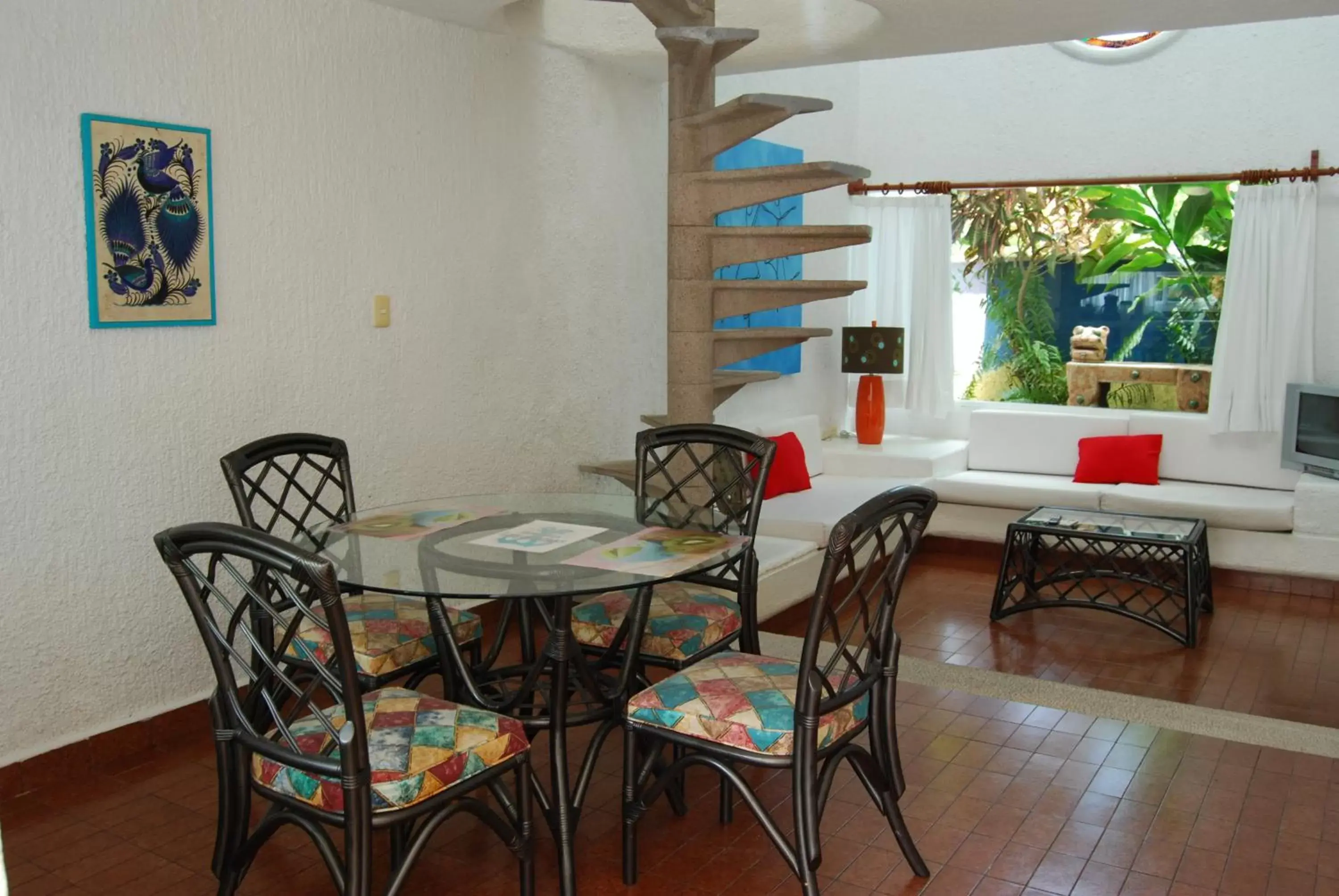 Seating area, Dining Area in Hotel Villas Las Anclas