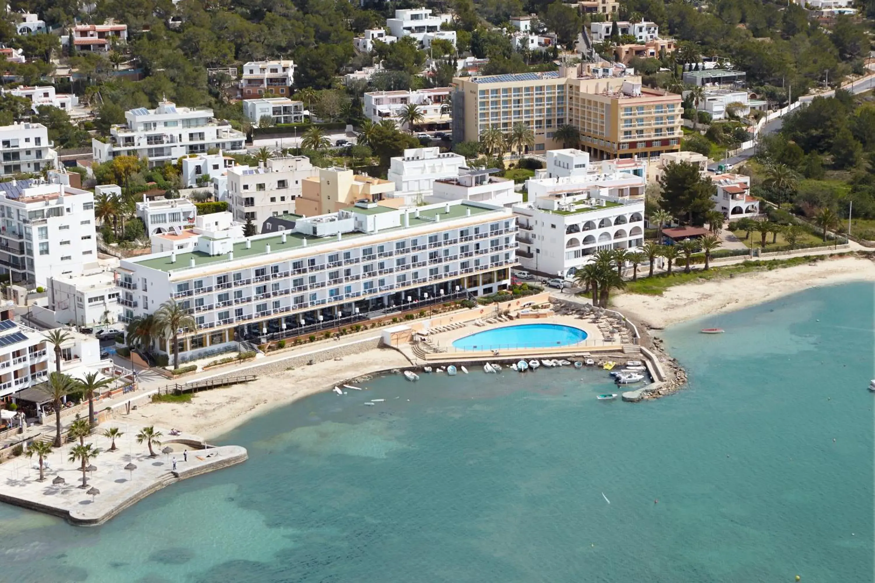 View (from property/room), Bird's-eye View in Hotel Simbad Ibiza & Spa