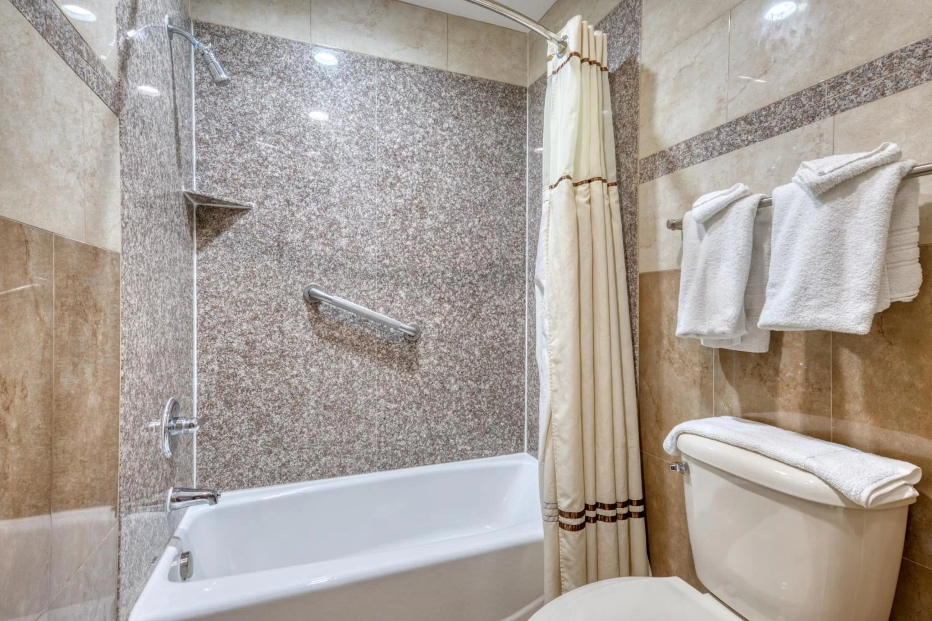 Bathroom in Texas Inn Donna