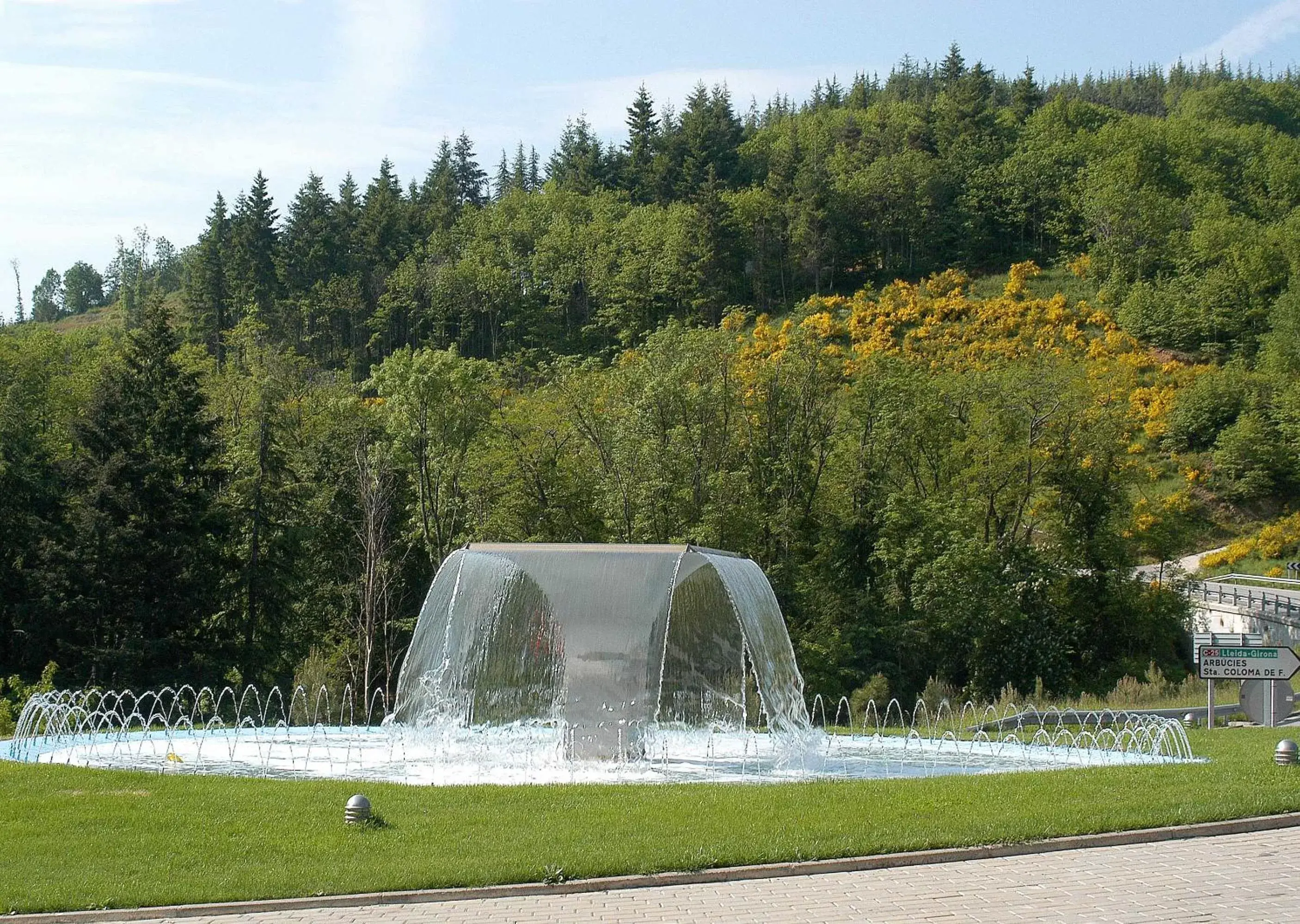 Natural landscape in Hotel Ripoll