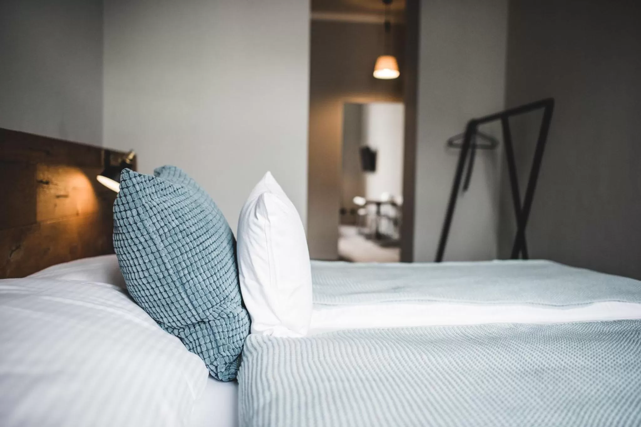 Bed in Hotel city.city