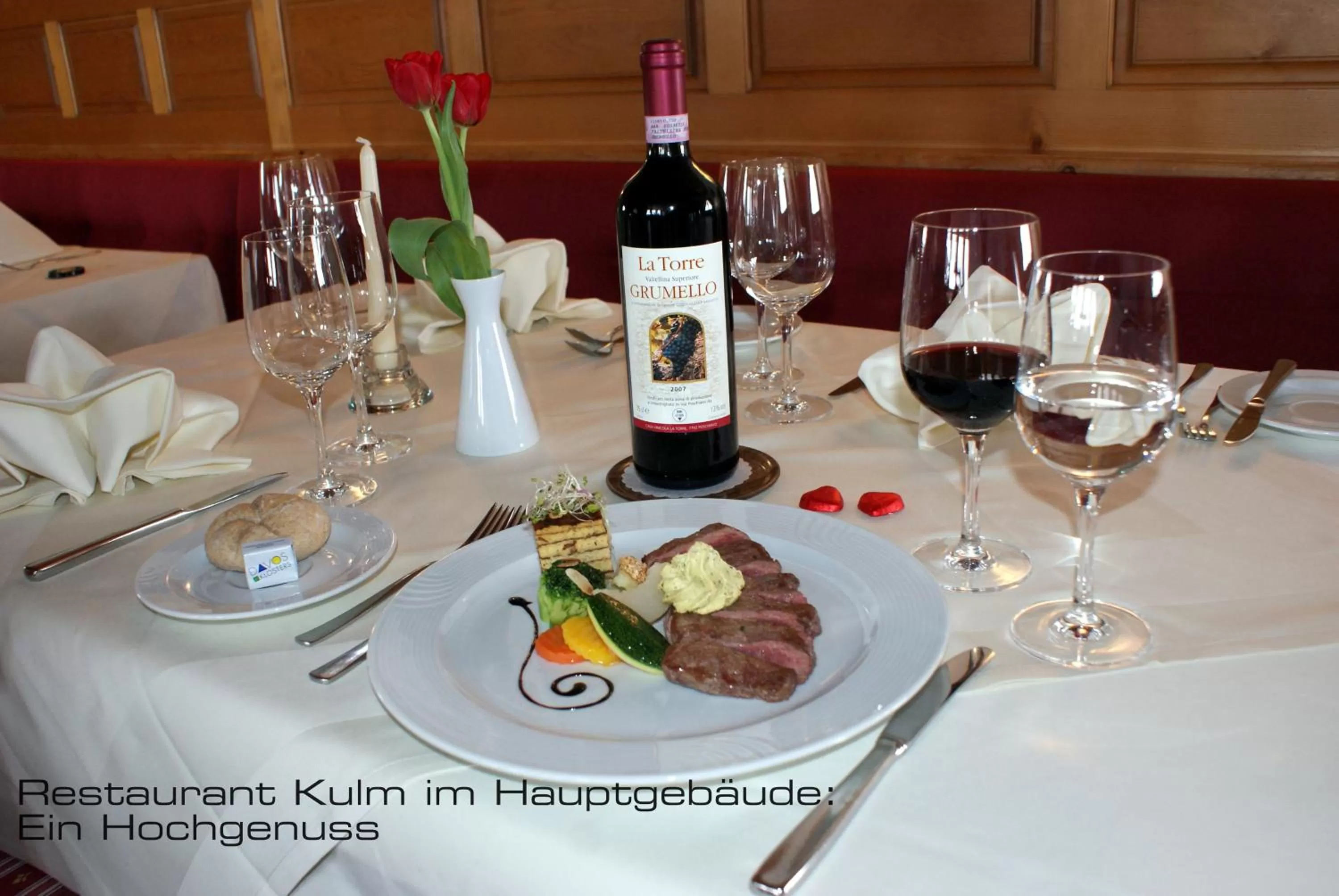Restaurant/places to eat in Kessler's Kulm Gästehaus
