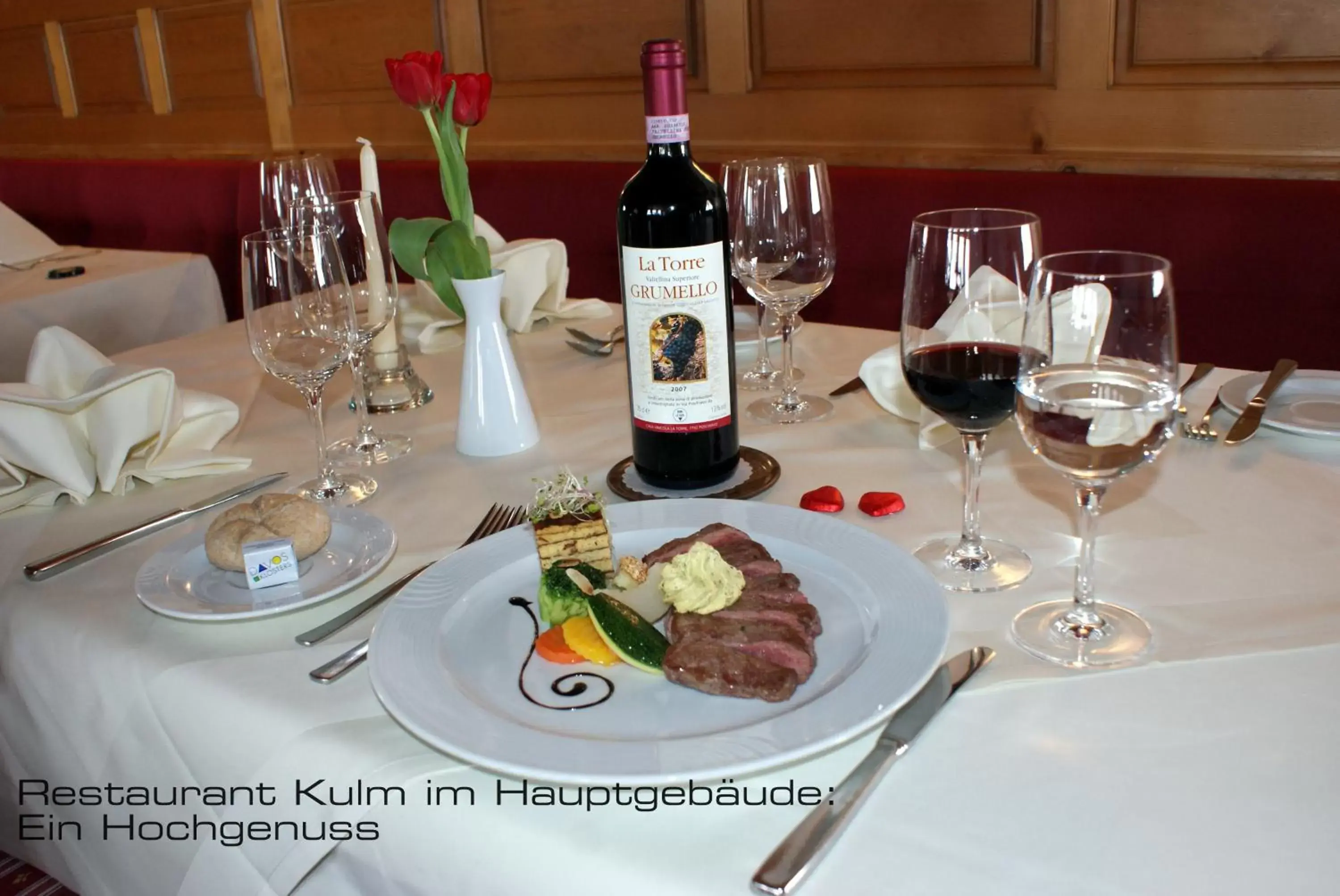 Restaurant/places to eat in Kessler's Kulm Gästehaus