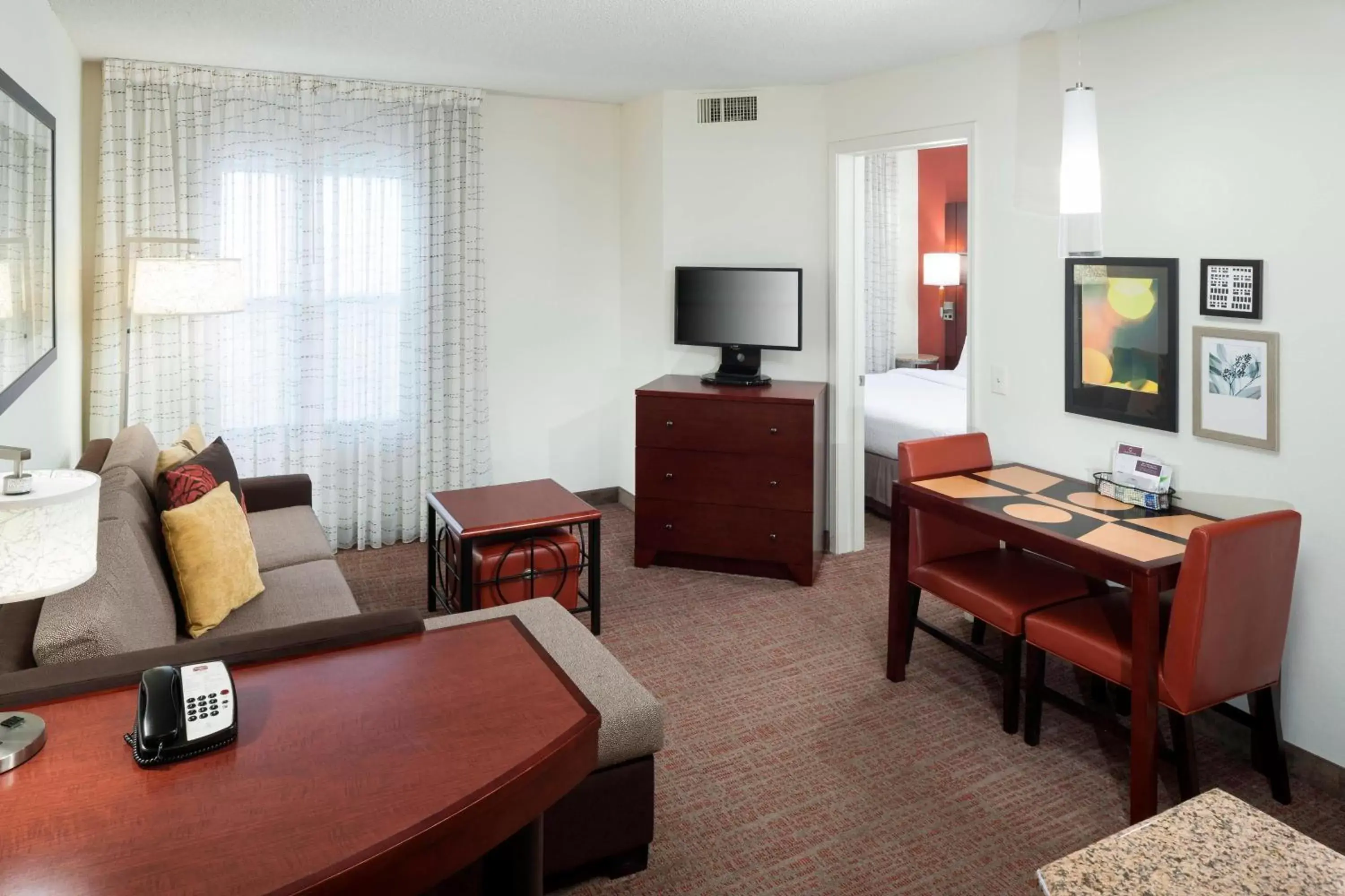 Living room, Seating Area in Residence Inn Jackson Ridgeland