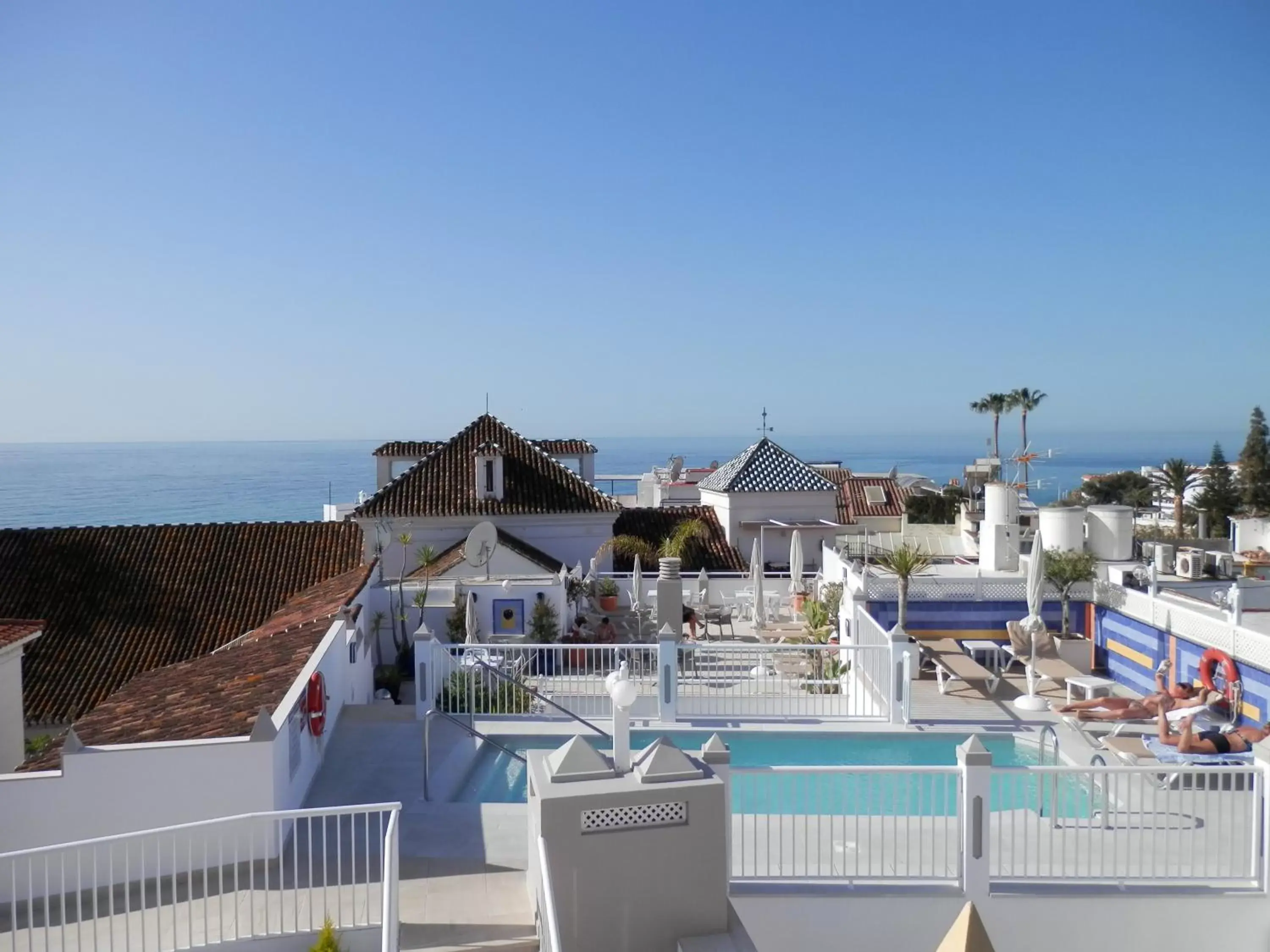 Pool view, Swimming Pool in Hotel Puerta del Mar