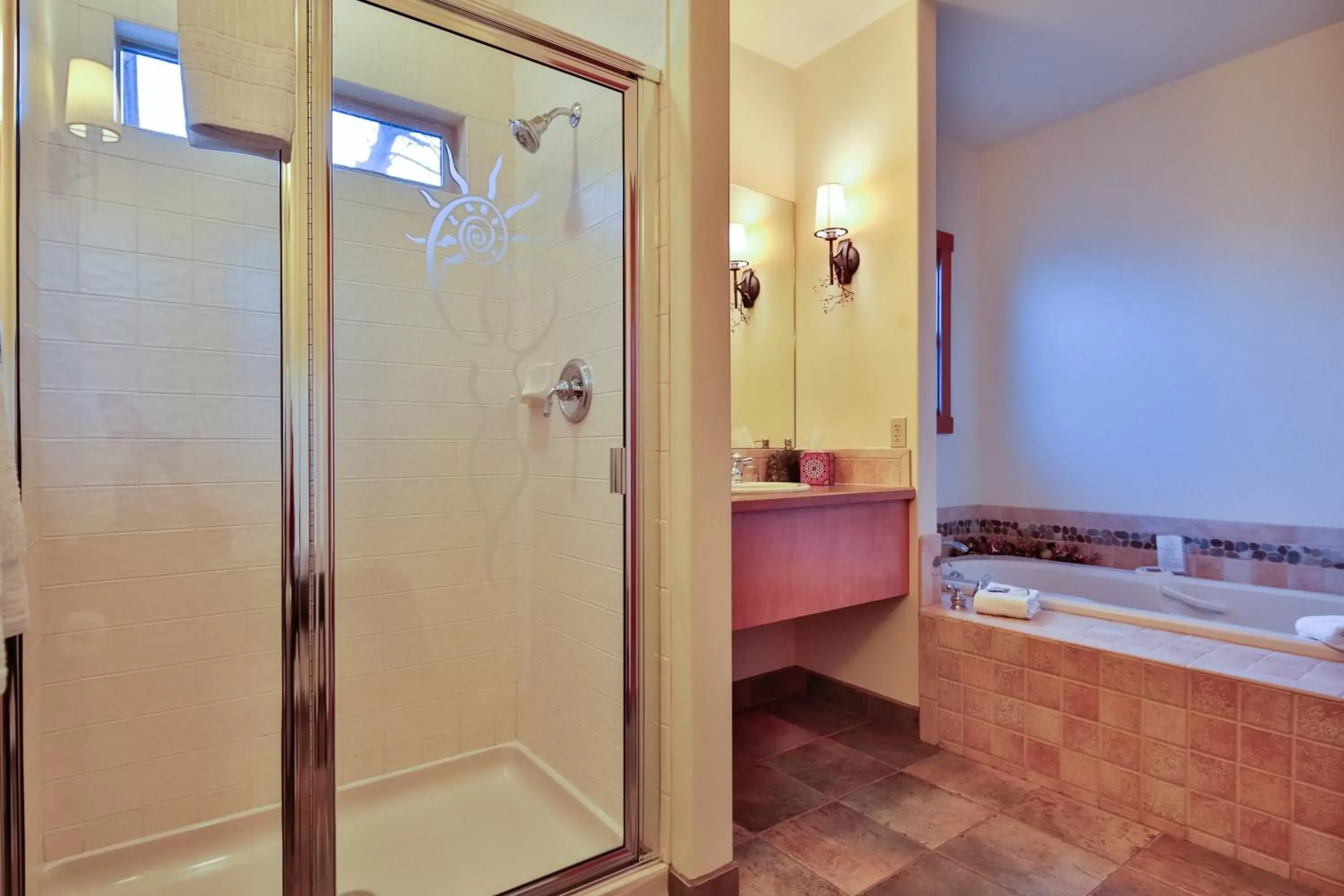 Bathroom in Solstice Suites