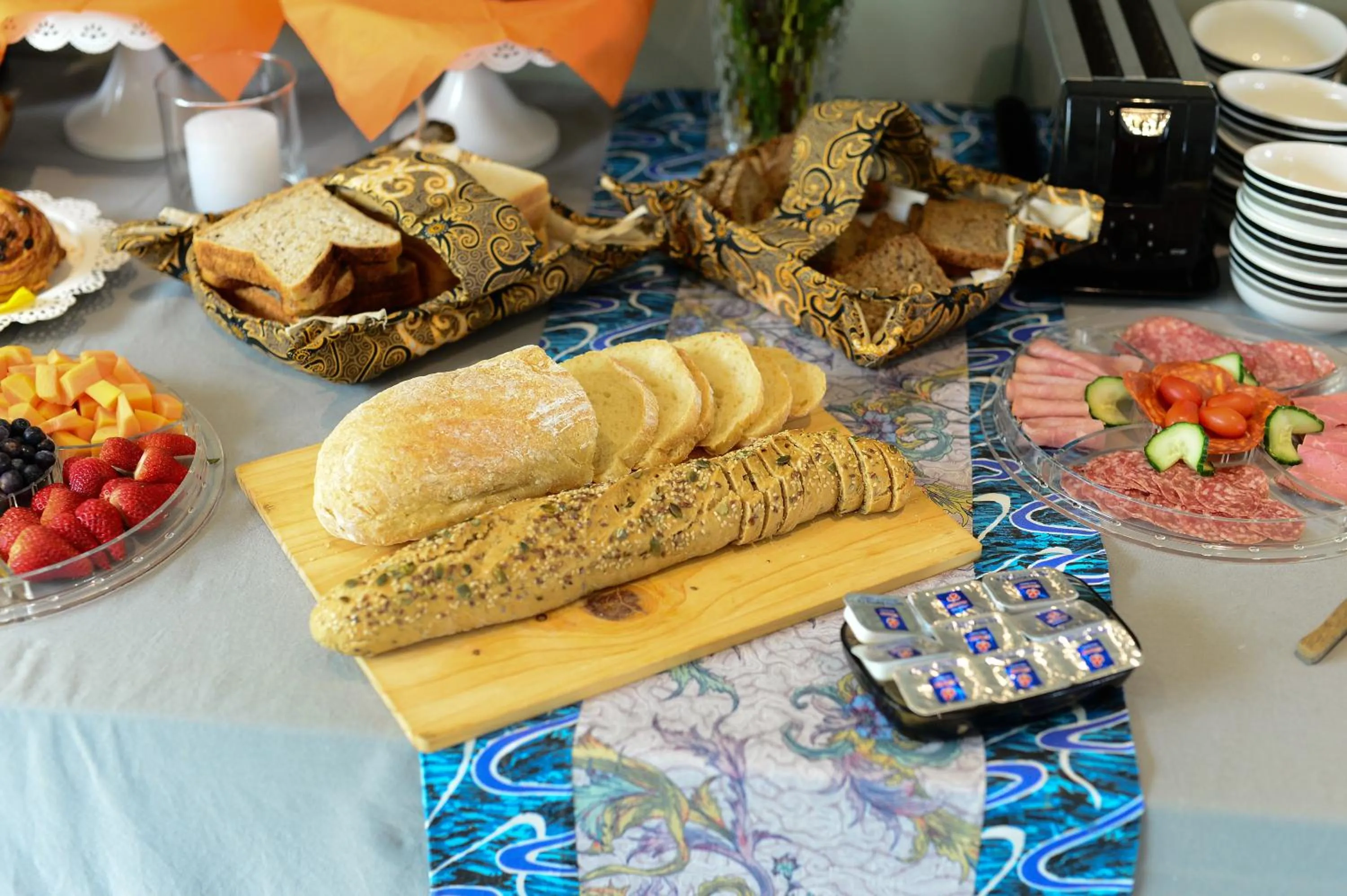 Breakfast in De Wingerd Wijnland Lodge