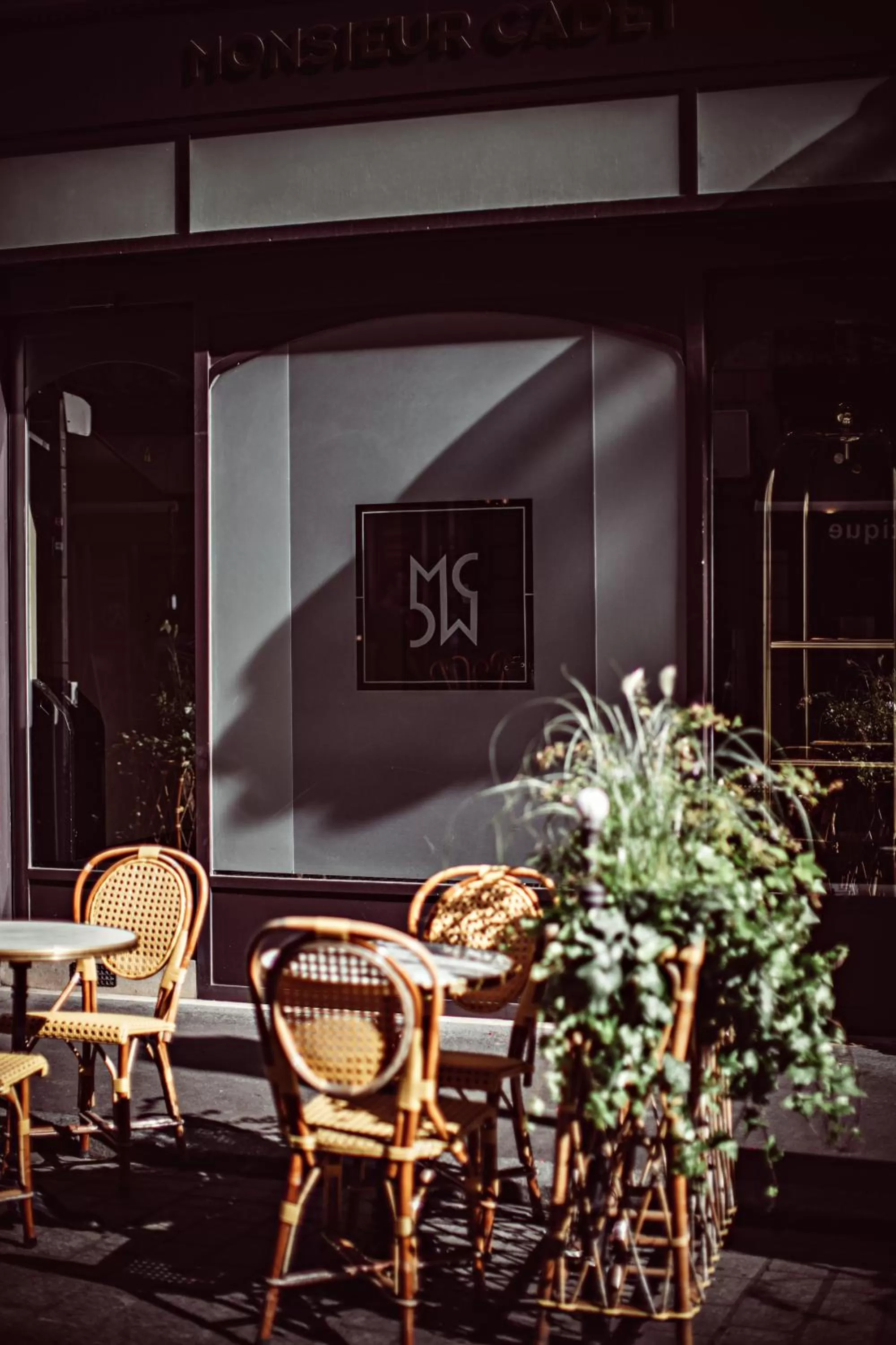 Patio in Monsieur Cadet Hotel & Spa