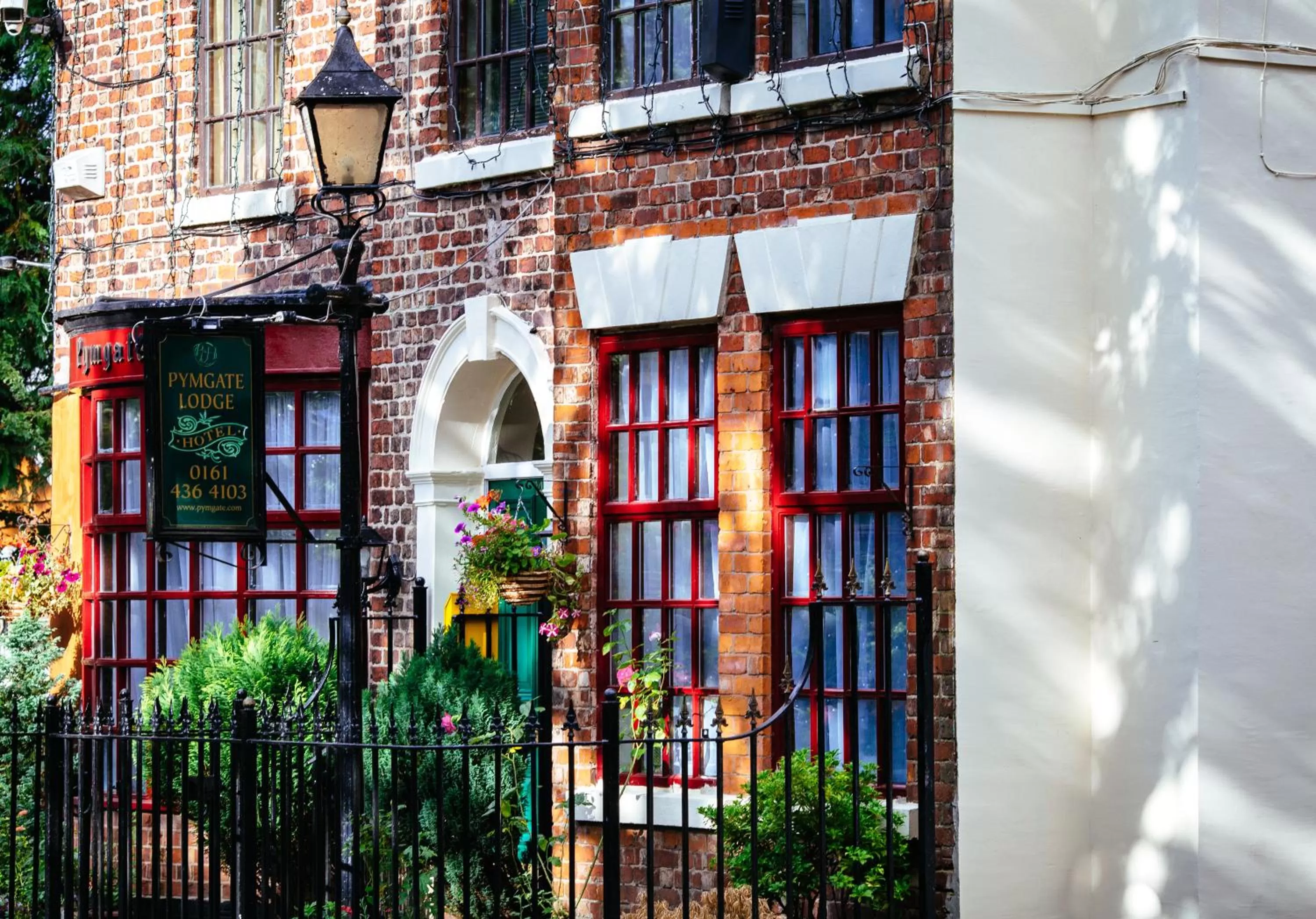 Property building in Pymgate Lodge Hotel Manchester Airport