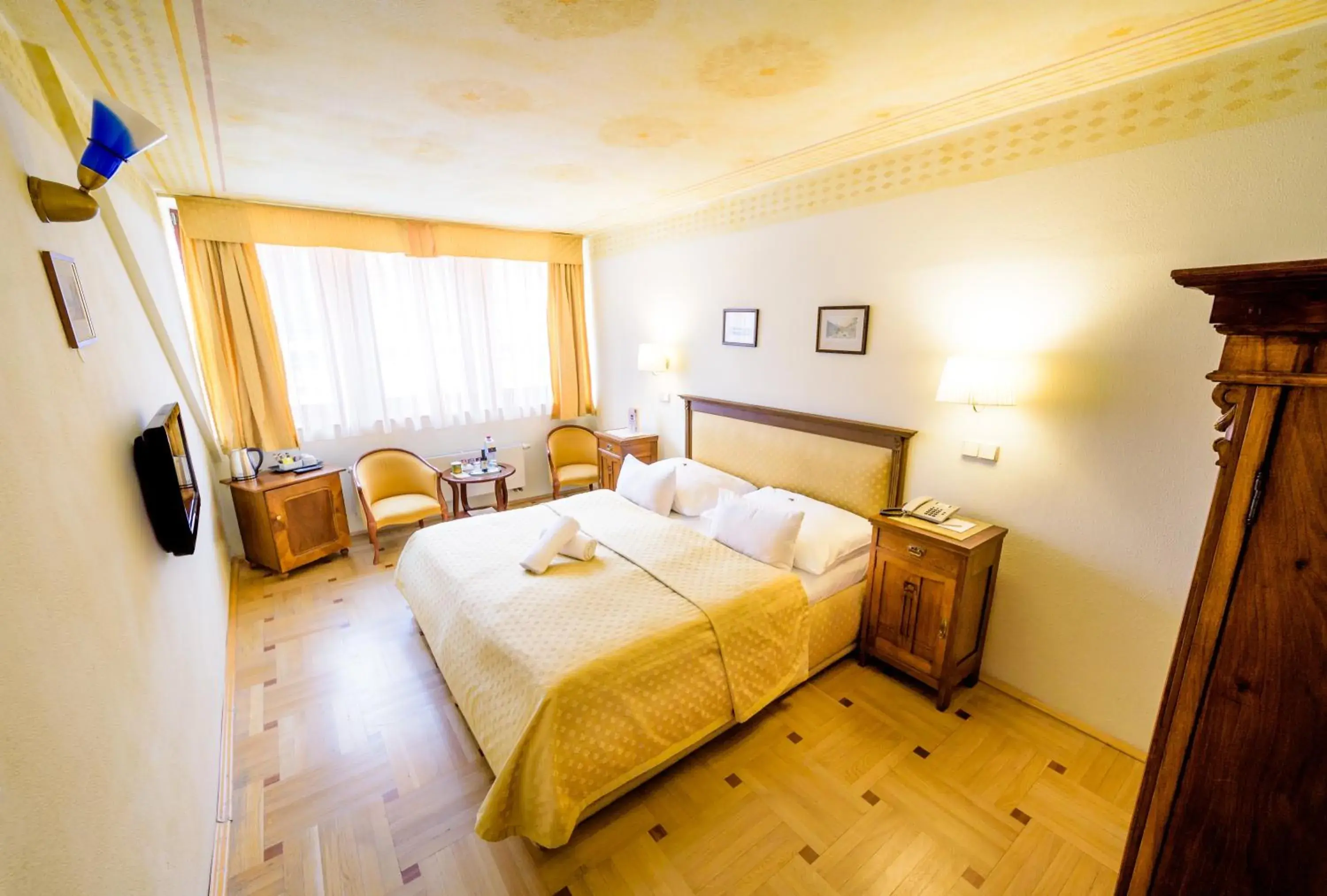 Bedroom in Hotel Elite Prague