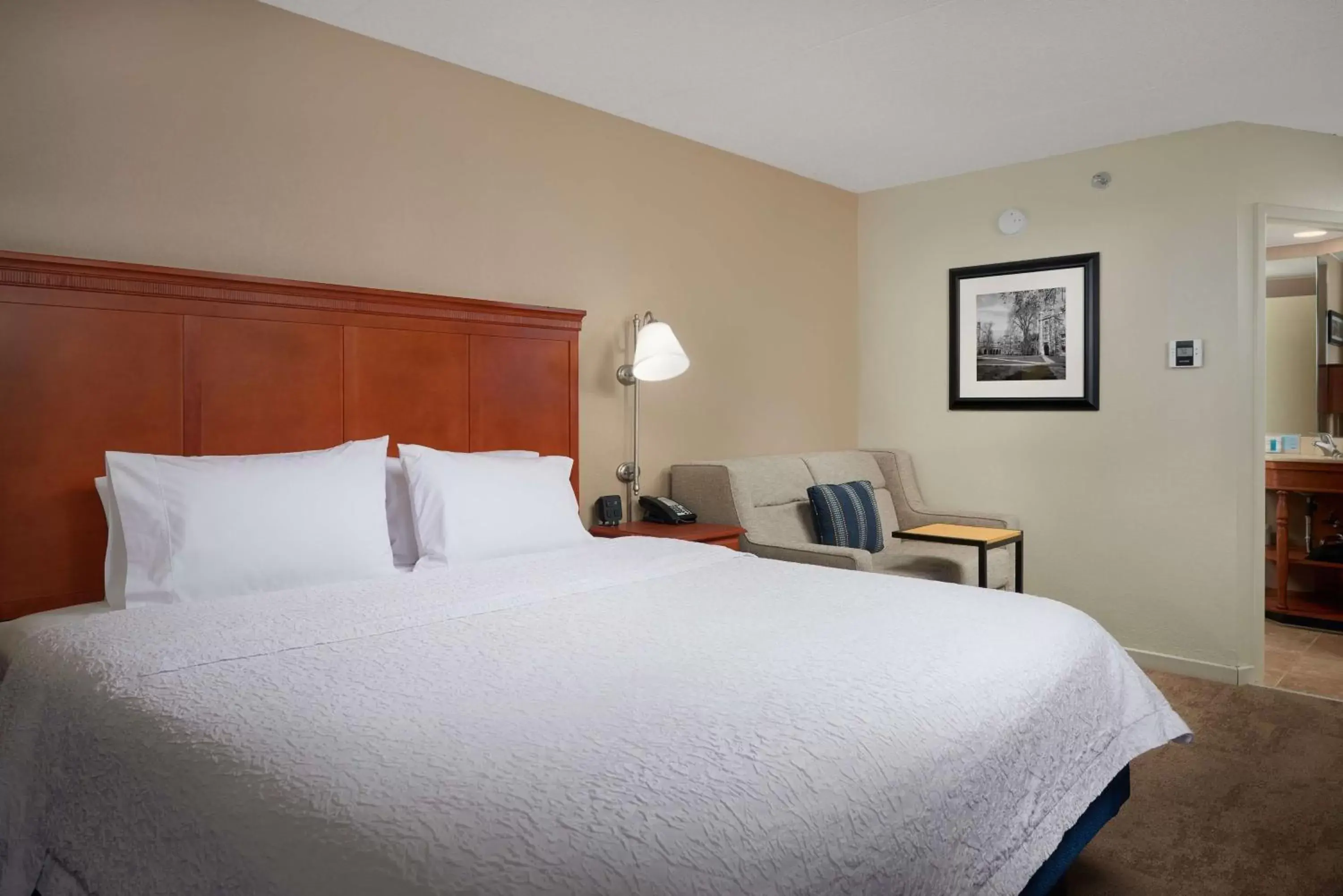 Living room, Bed in Hampton Inn Ann Arbor-South Living room, Bed in Hampton Inn Ann Arbor-South