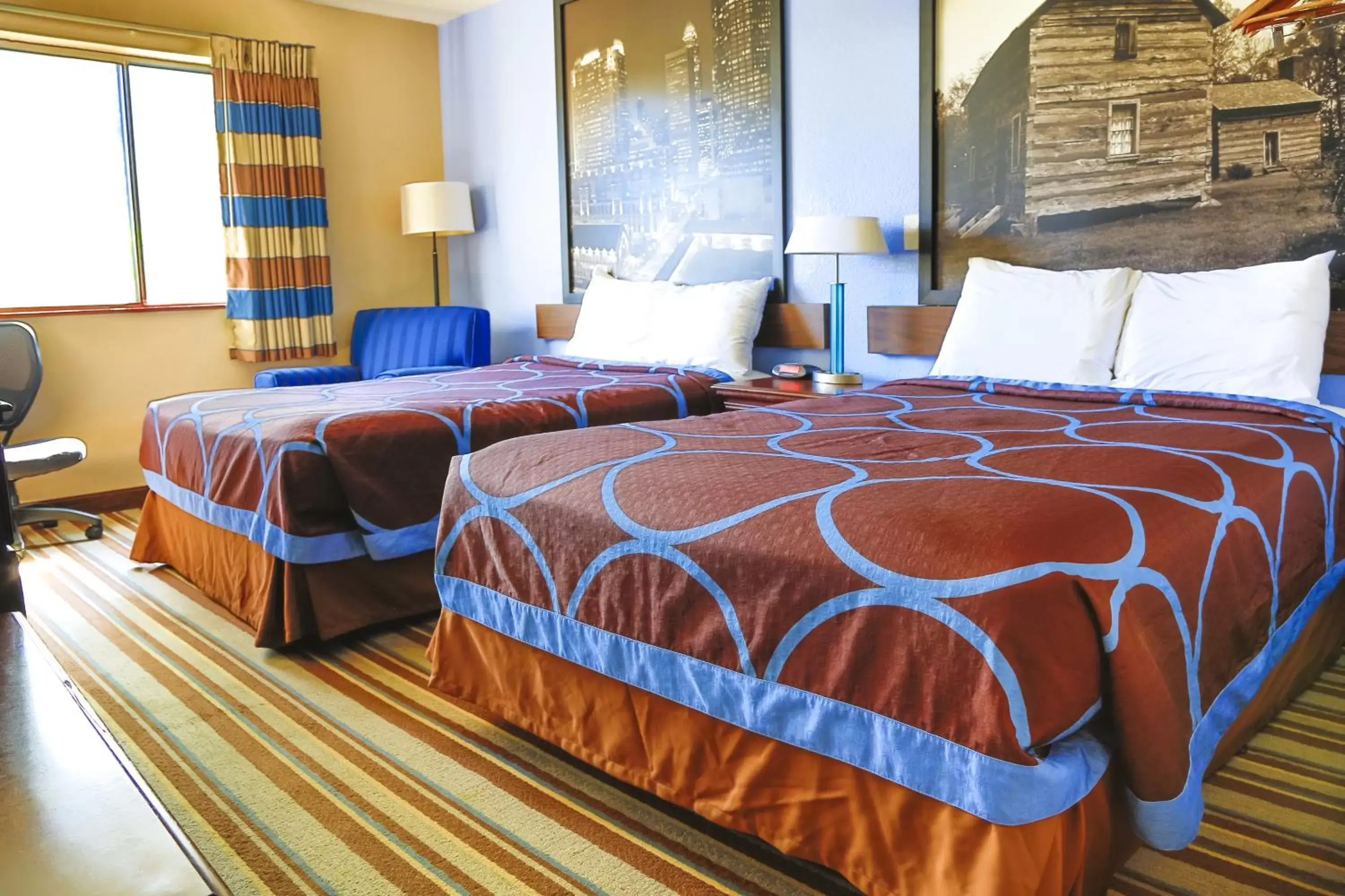 Bedroom, Bed in Super 8 by Wyndham Charlotte University