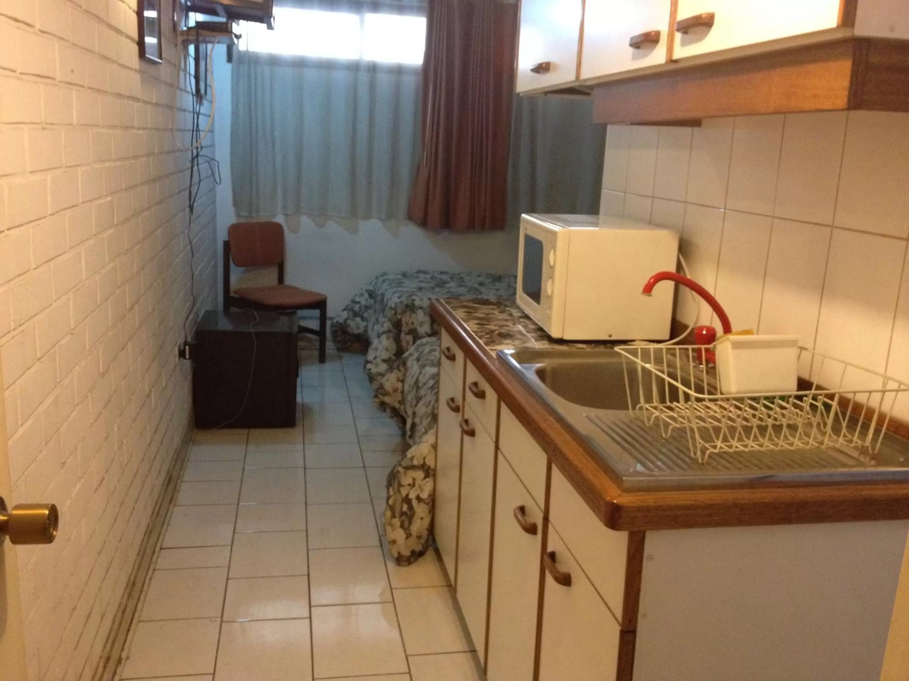 Kitchen or kitchenette in Aparthotel San Francisco