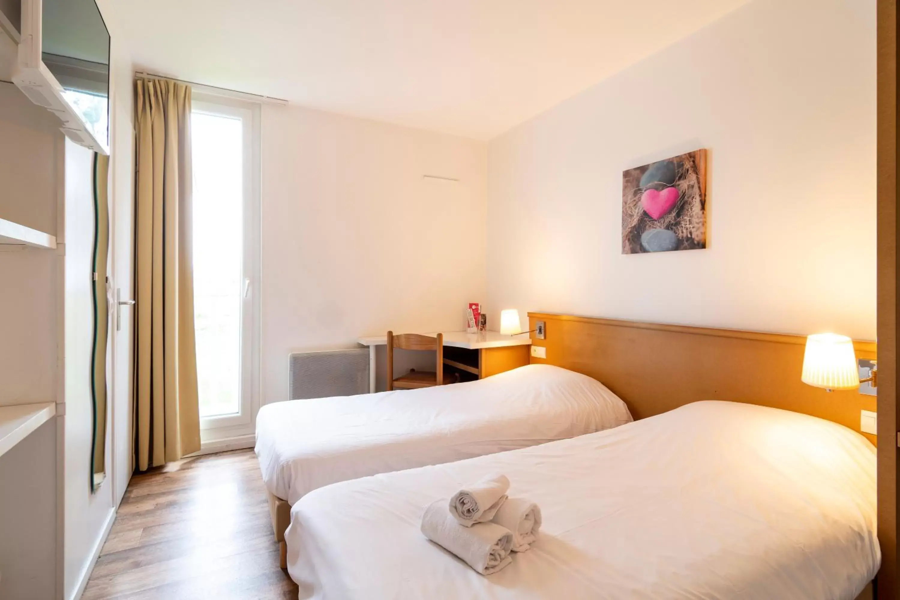 Twin Room in Fasthotel Chateauroux Twin Room in Fasthotel Chateauroux