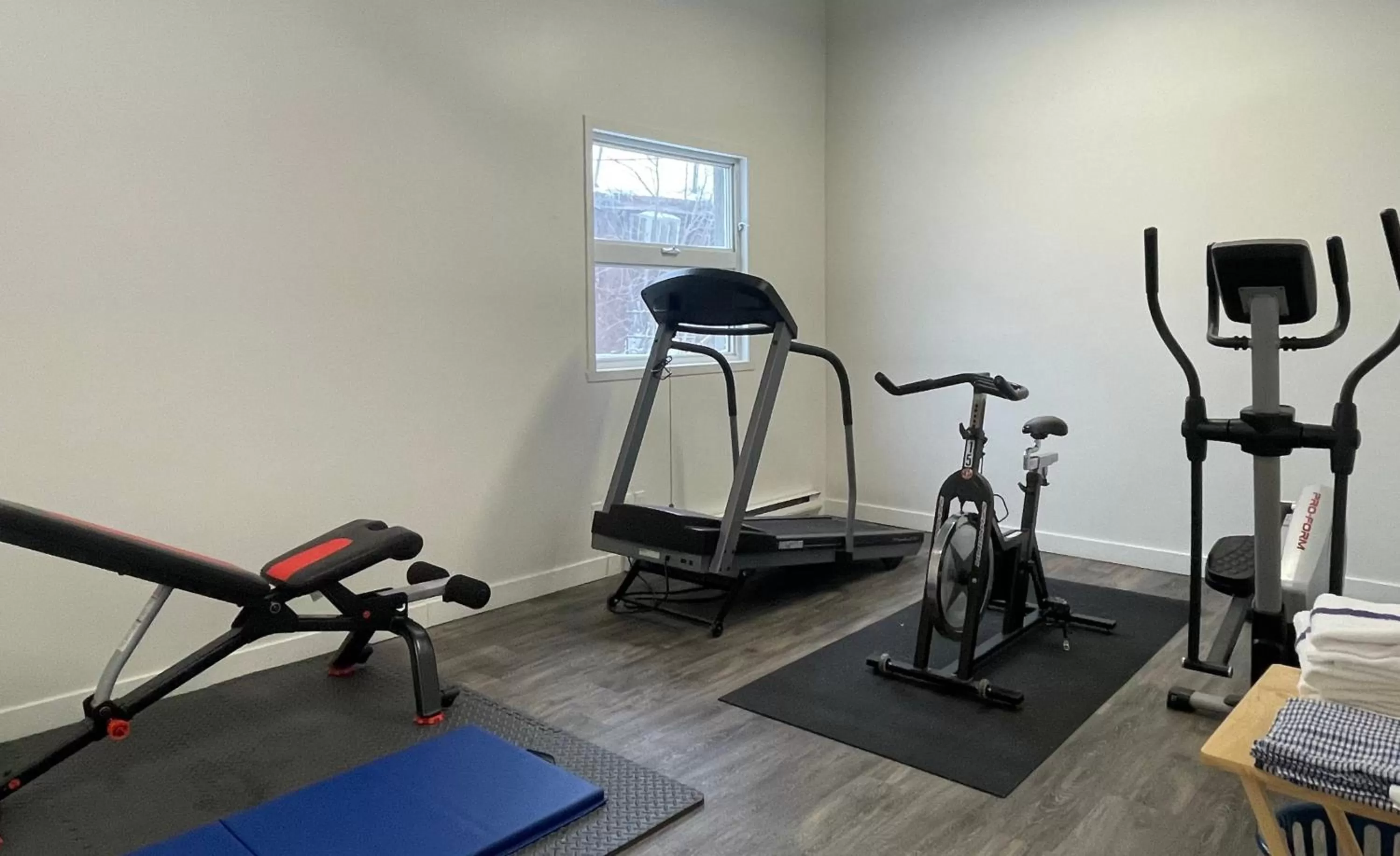 Fitness centre/facilities in Hotel du Nord