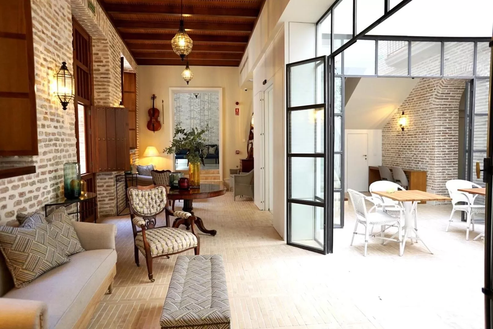 Living room in Hotel Amadeus Sevilla