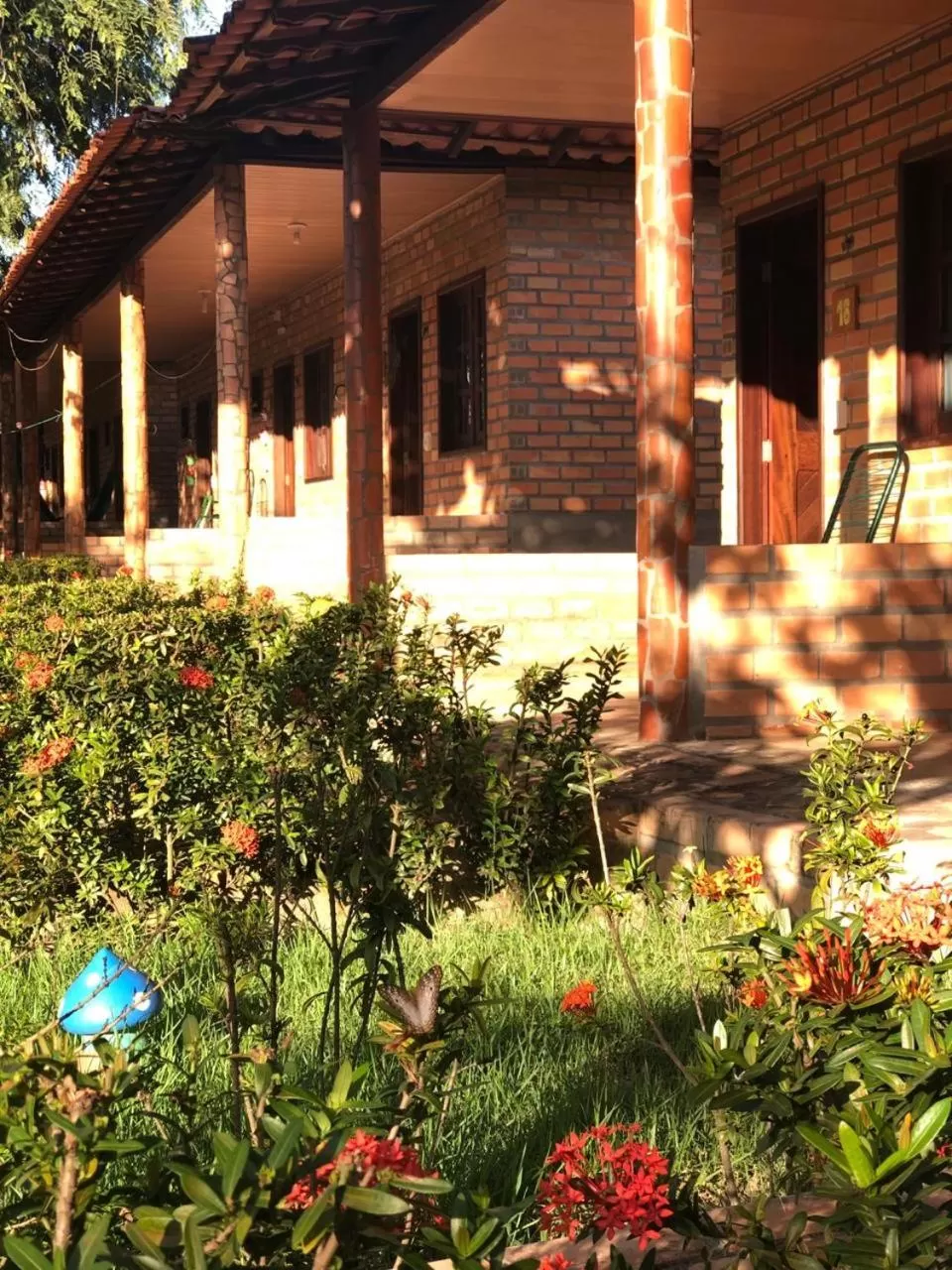 Balcony/Terrace in Pousada do Riacho