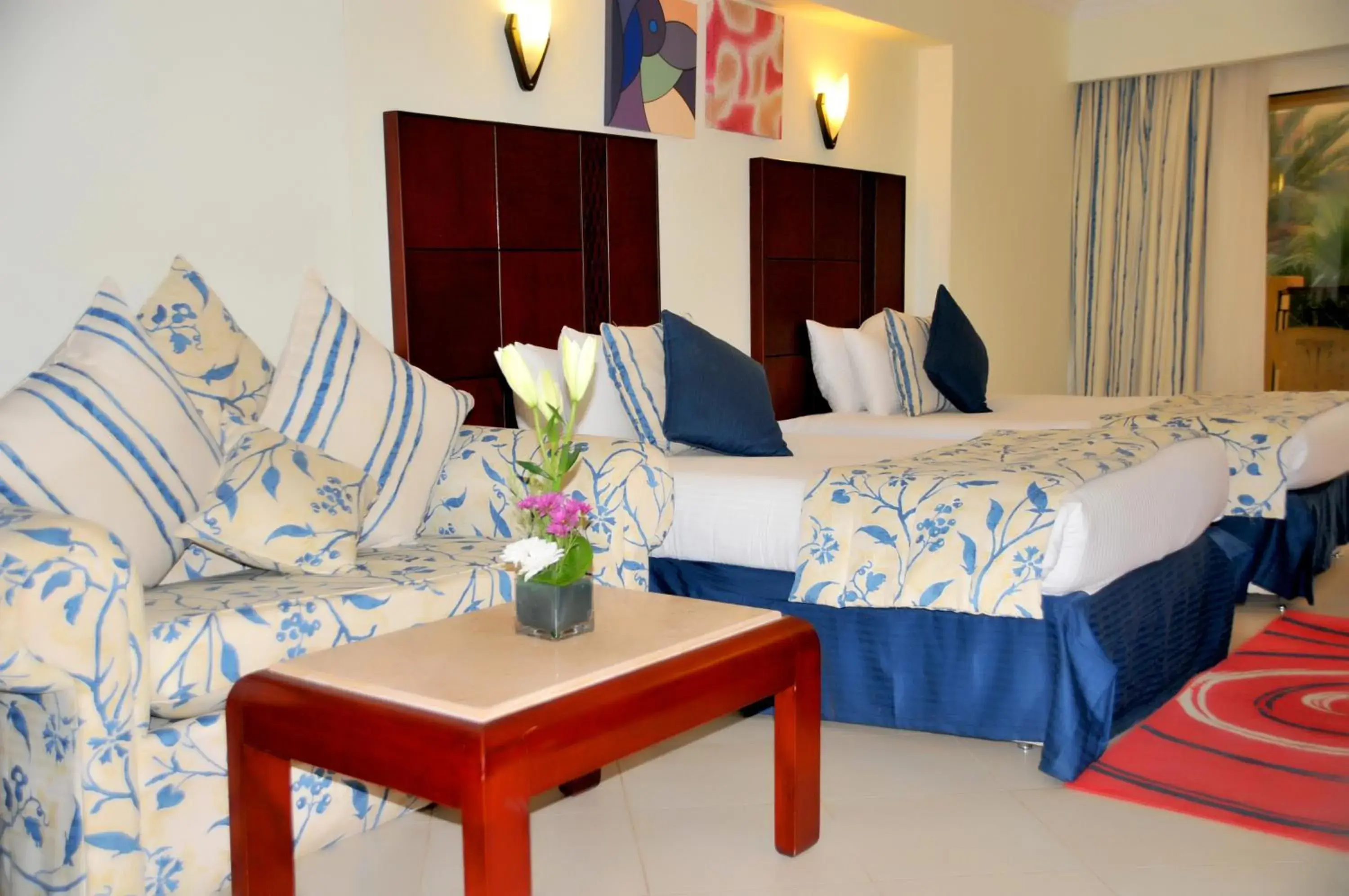 Double or Twin Room with Garden View - single occupancy in Sea Beach Aqua Park Resort