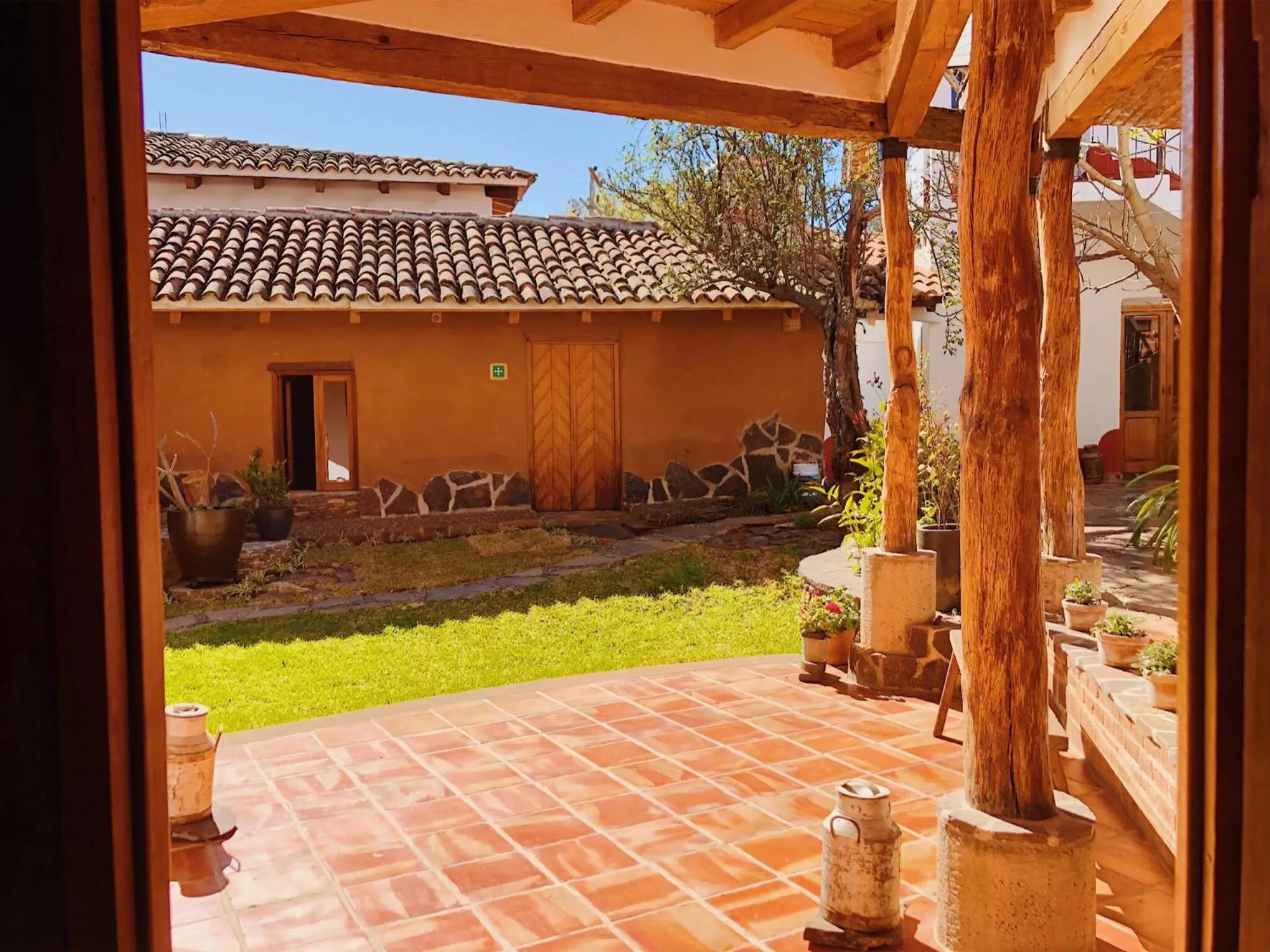 Patio in Posada la Manzanilla
