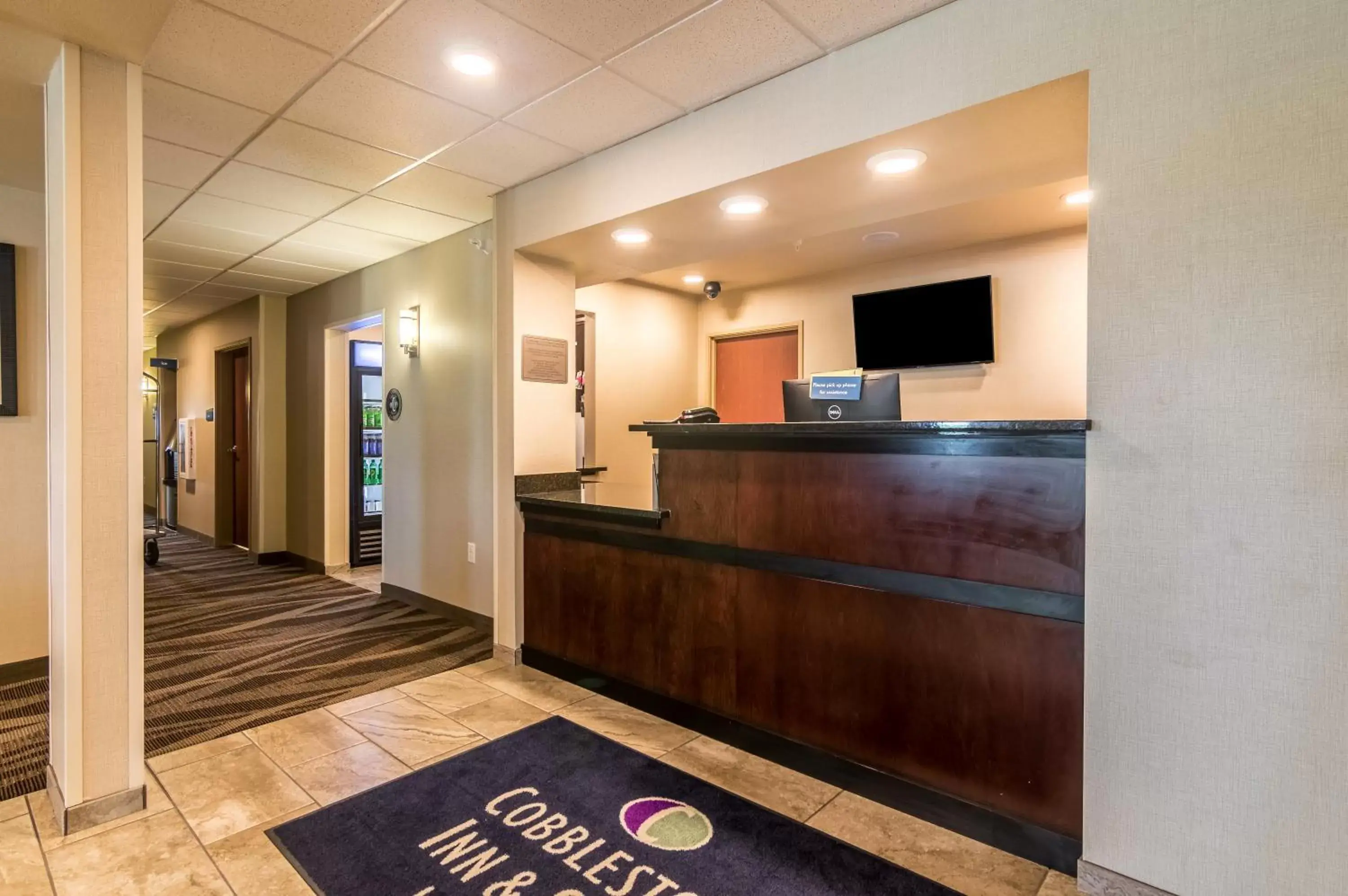 Lobby or reception, Lobby/Reception in Cobblestone Inn & Suites - Lakin