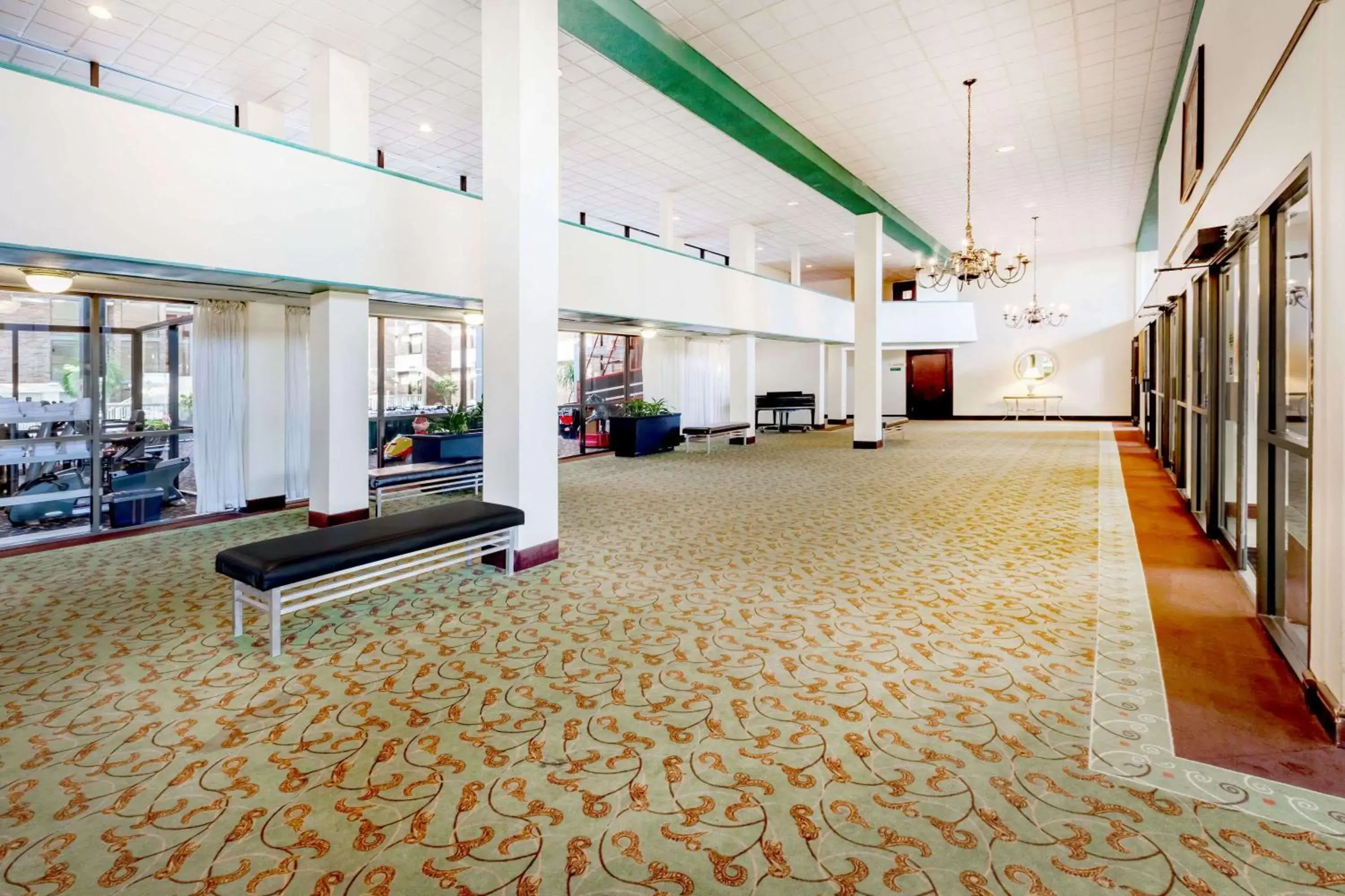 Lobby or reception in Ramada by Wyndham Lansing Hotel & Conference Center