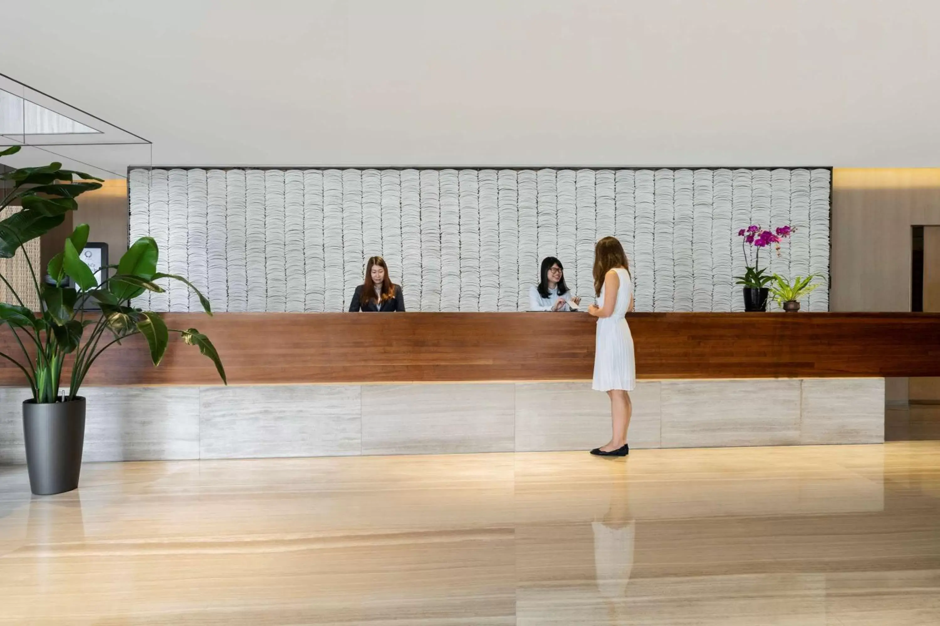 Lobby or reception in Jen Hong Kong by Shangri-La