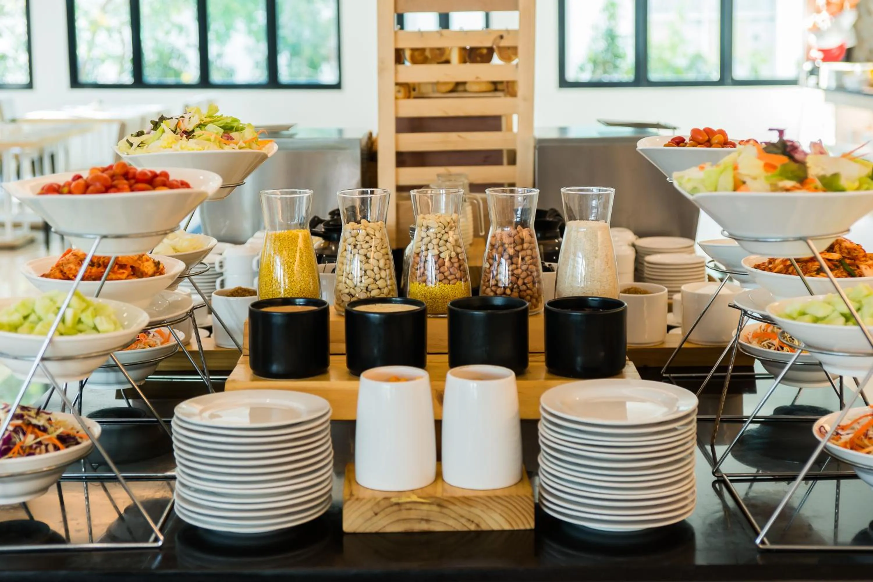 Buffet breakfast in Hotel J Pattaya