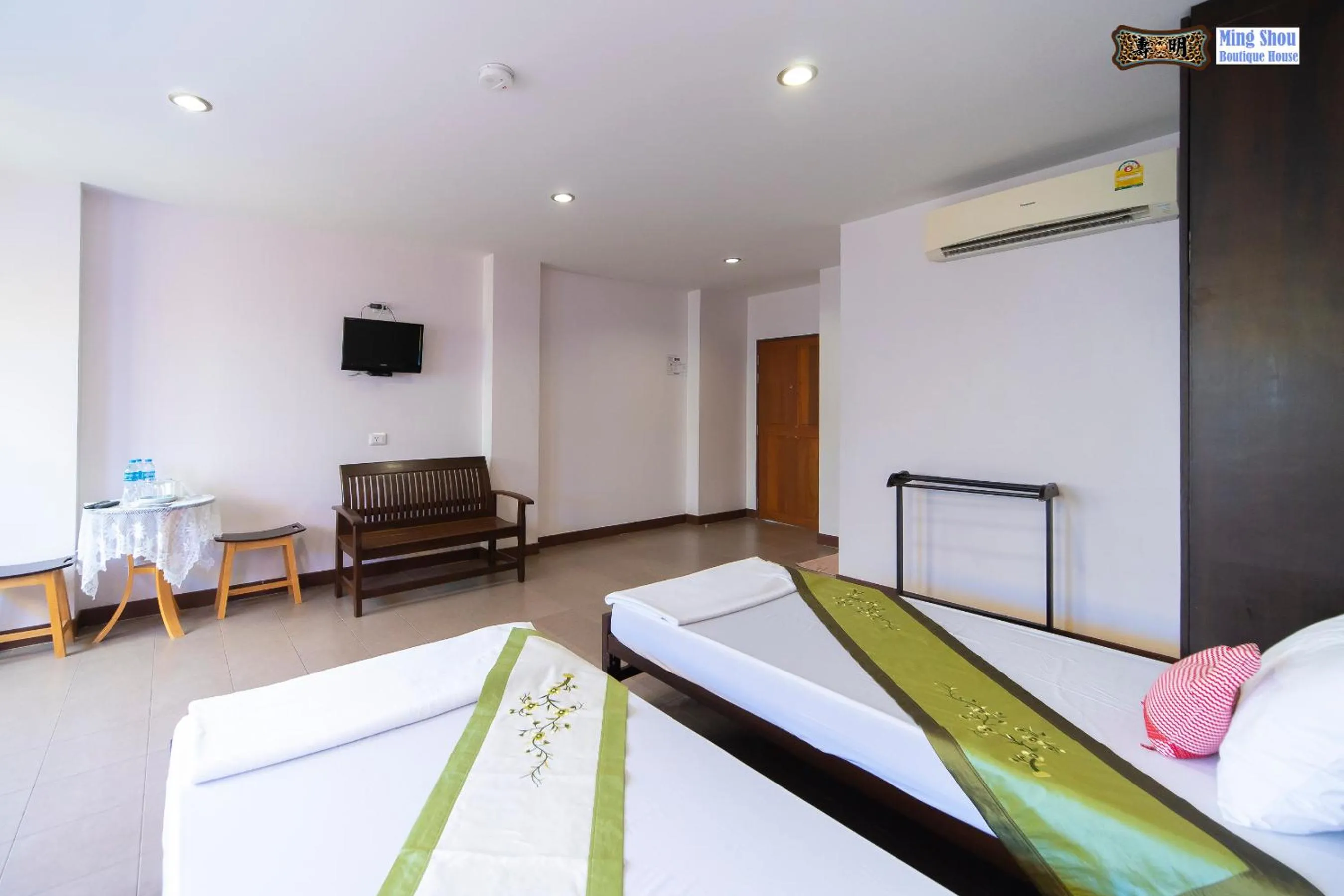 Bed in Ming Shou Boutique House