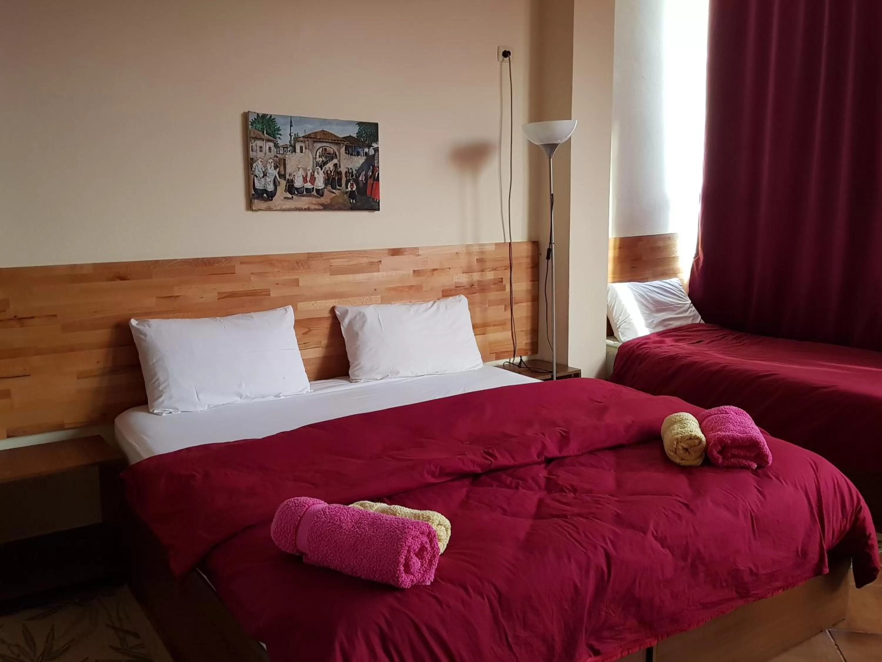 Bed in Hotel Kurtabeg