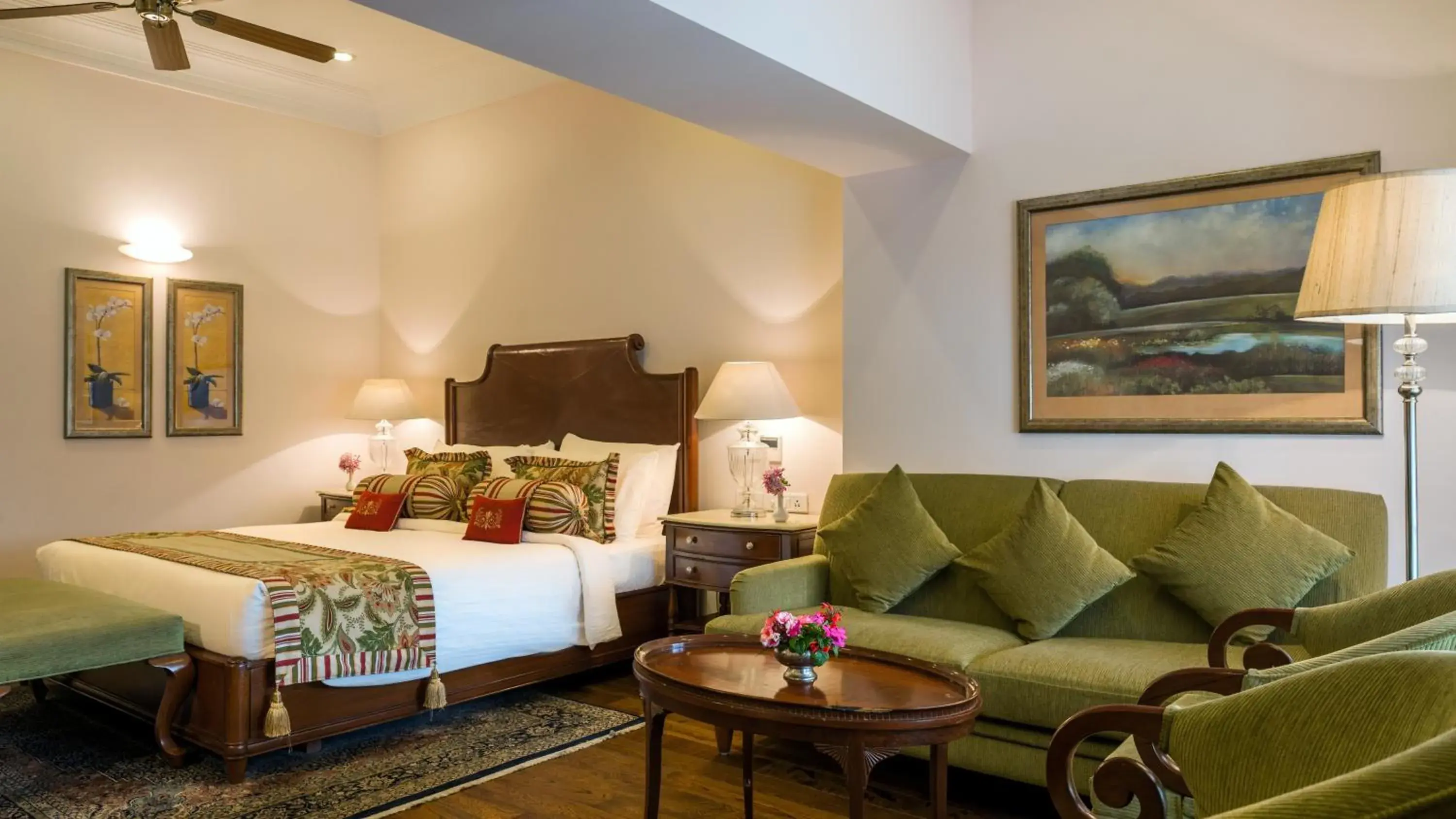 Bedroom in The Claridges Nabha Residence-Heritage