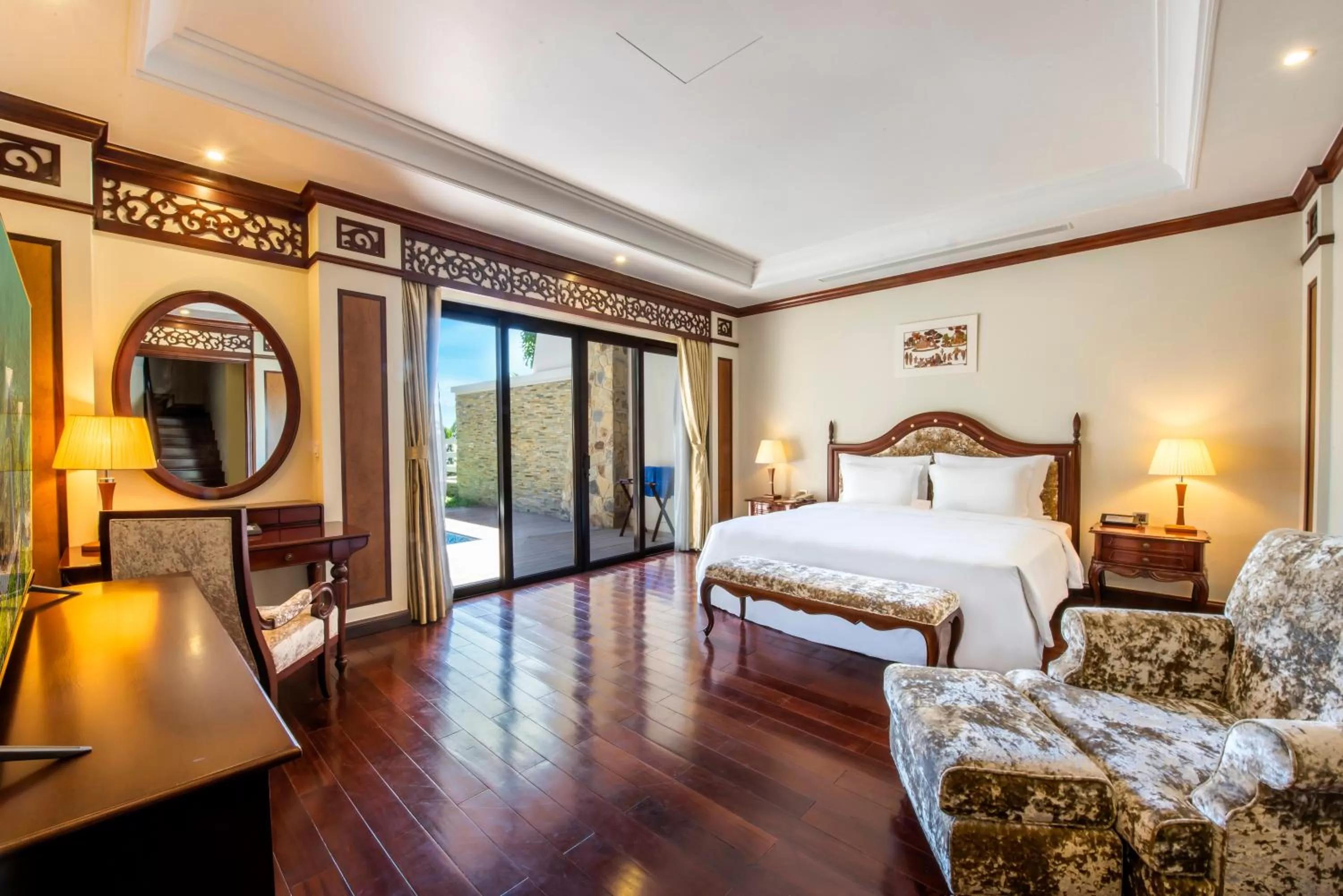 Photo of the whole room, Bed in Vinpearl Luxury Nha Trang
