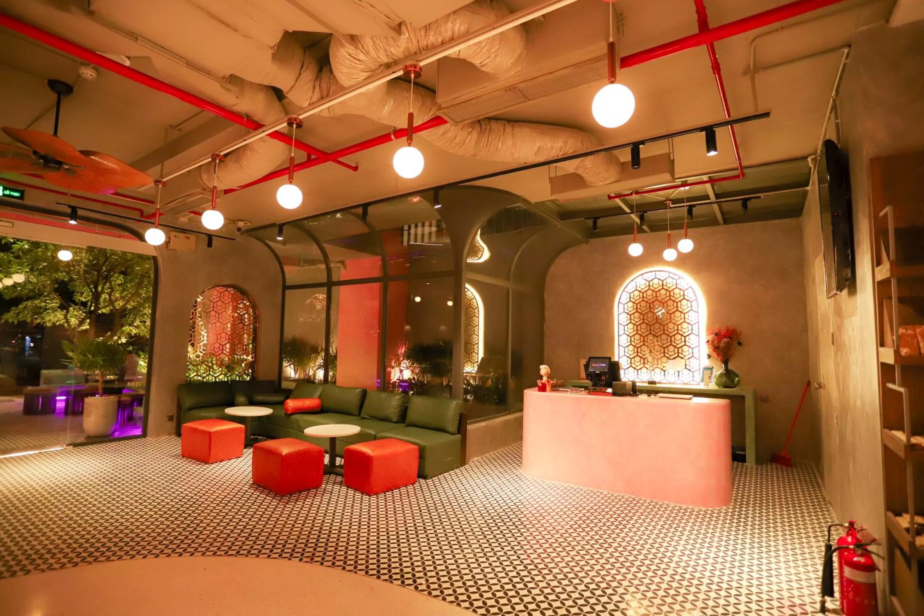 Lobby or reception in HOME Hotel