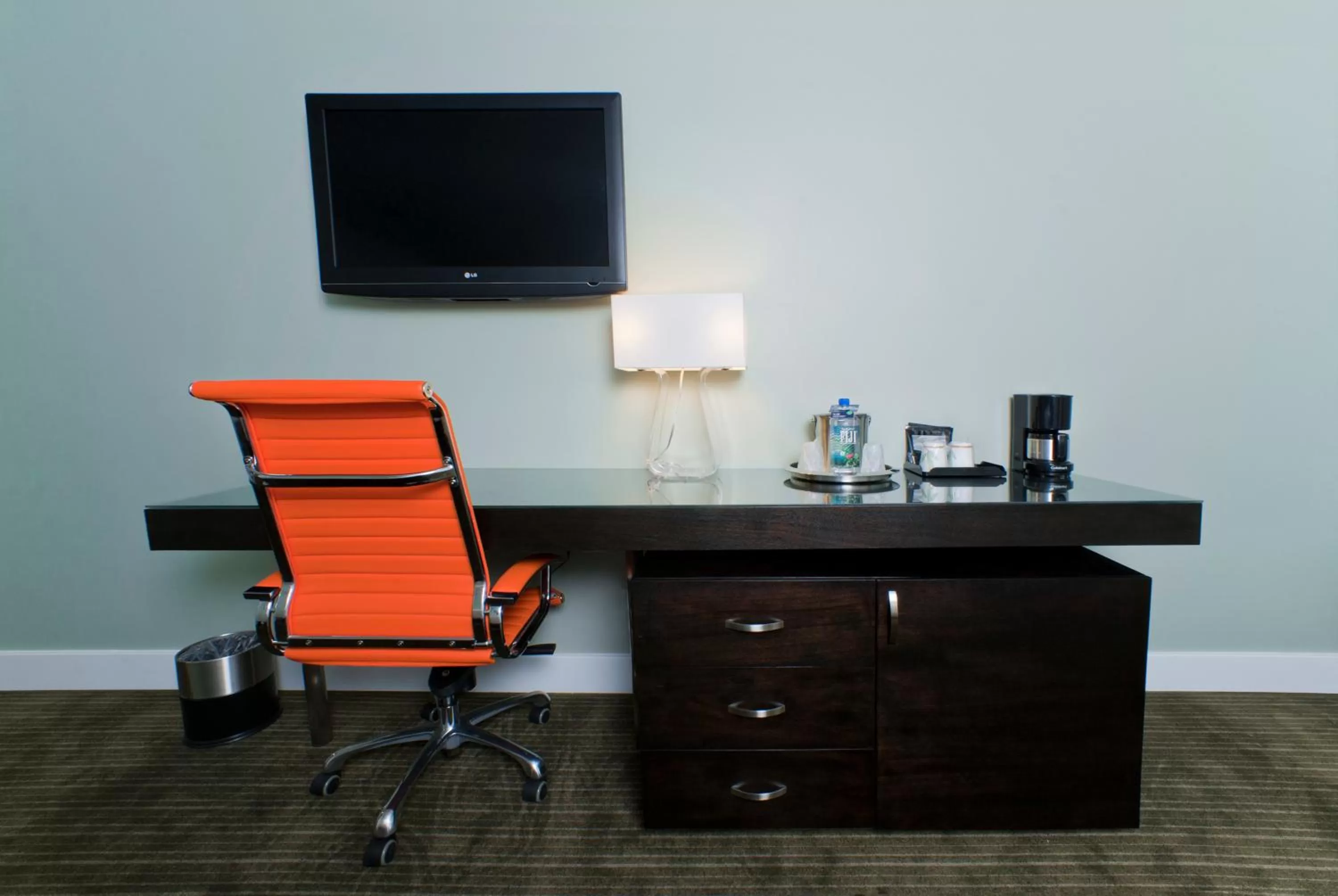 Seating area in Hotel Current