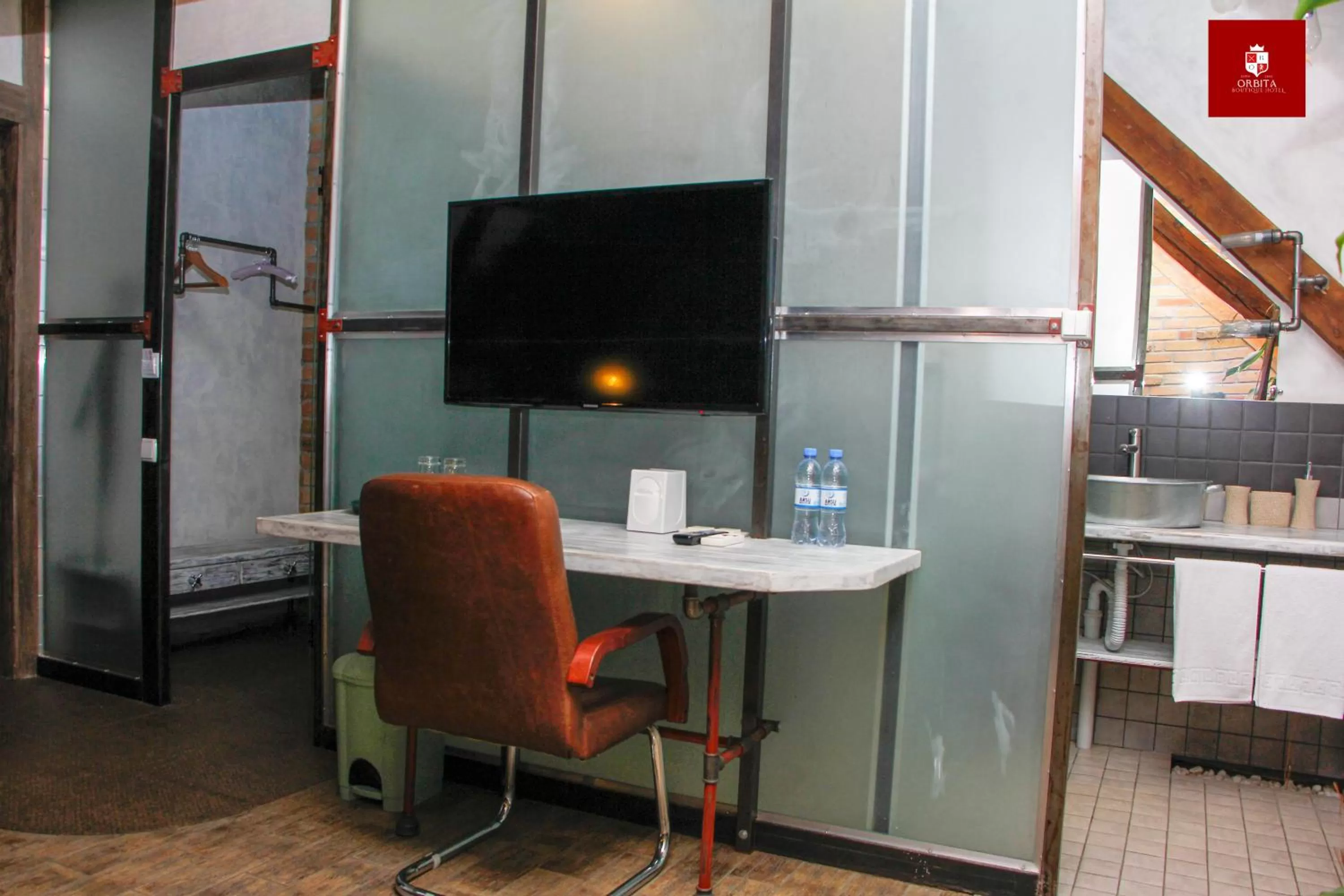 TV and multimedia in Orbita hotel Shymkent