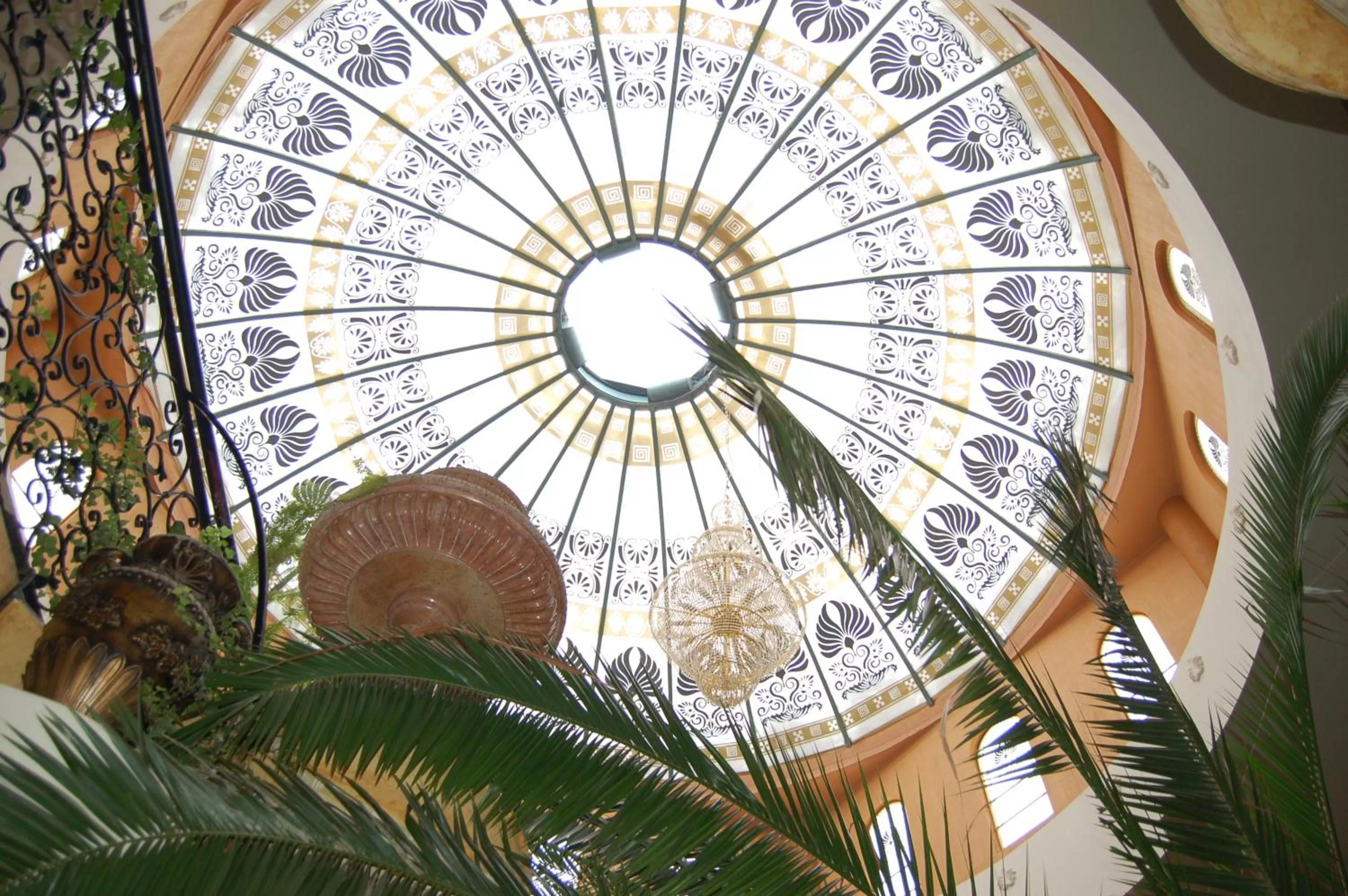 Decorative detail in Hotel Dobrudja