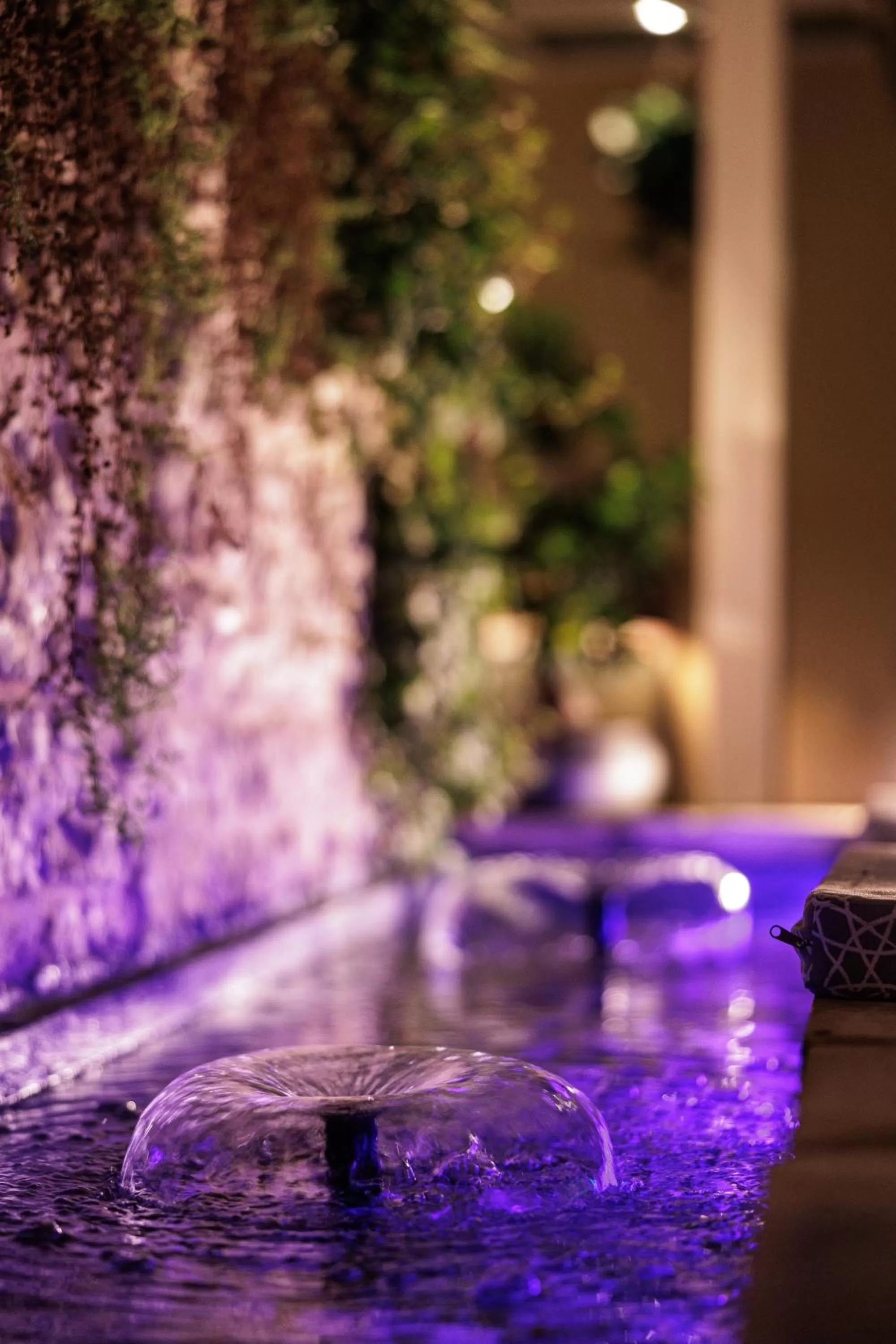 Decorative detail in Acanthus blue