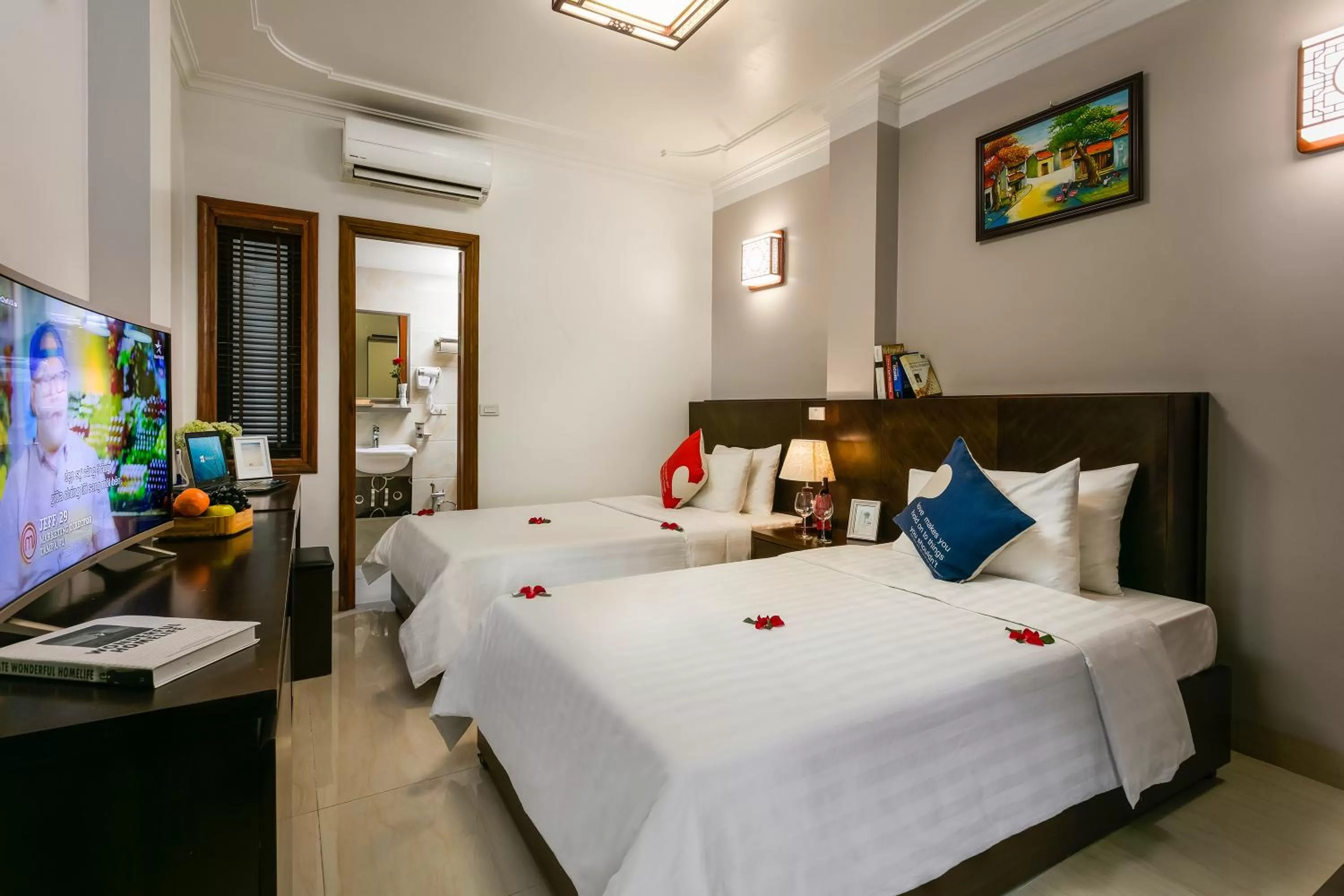 Bed in Hanoi Stella Hotel