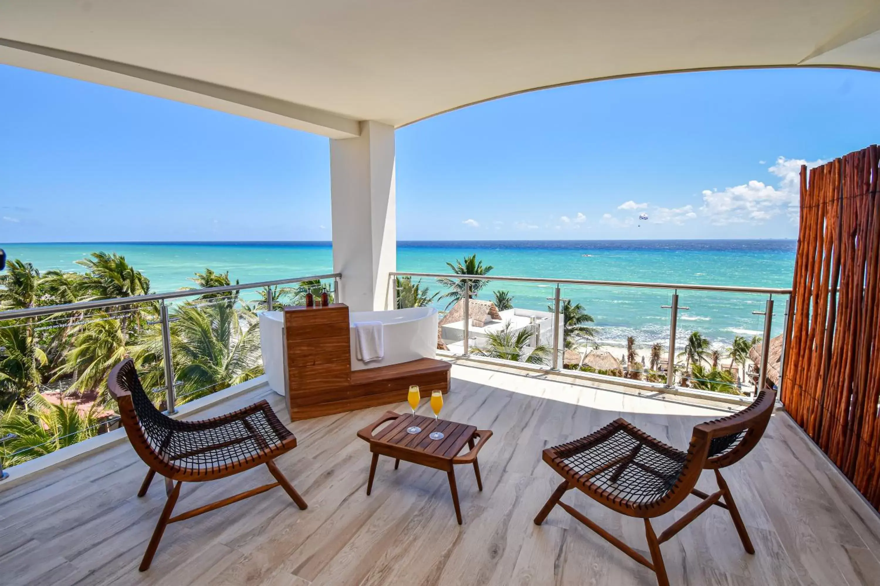 Balcony/Terrace in Mvngata Beach Hotel