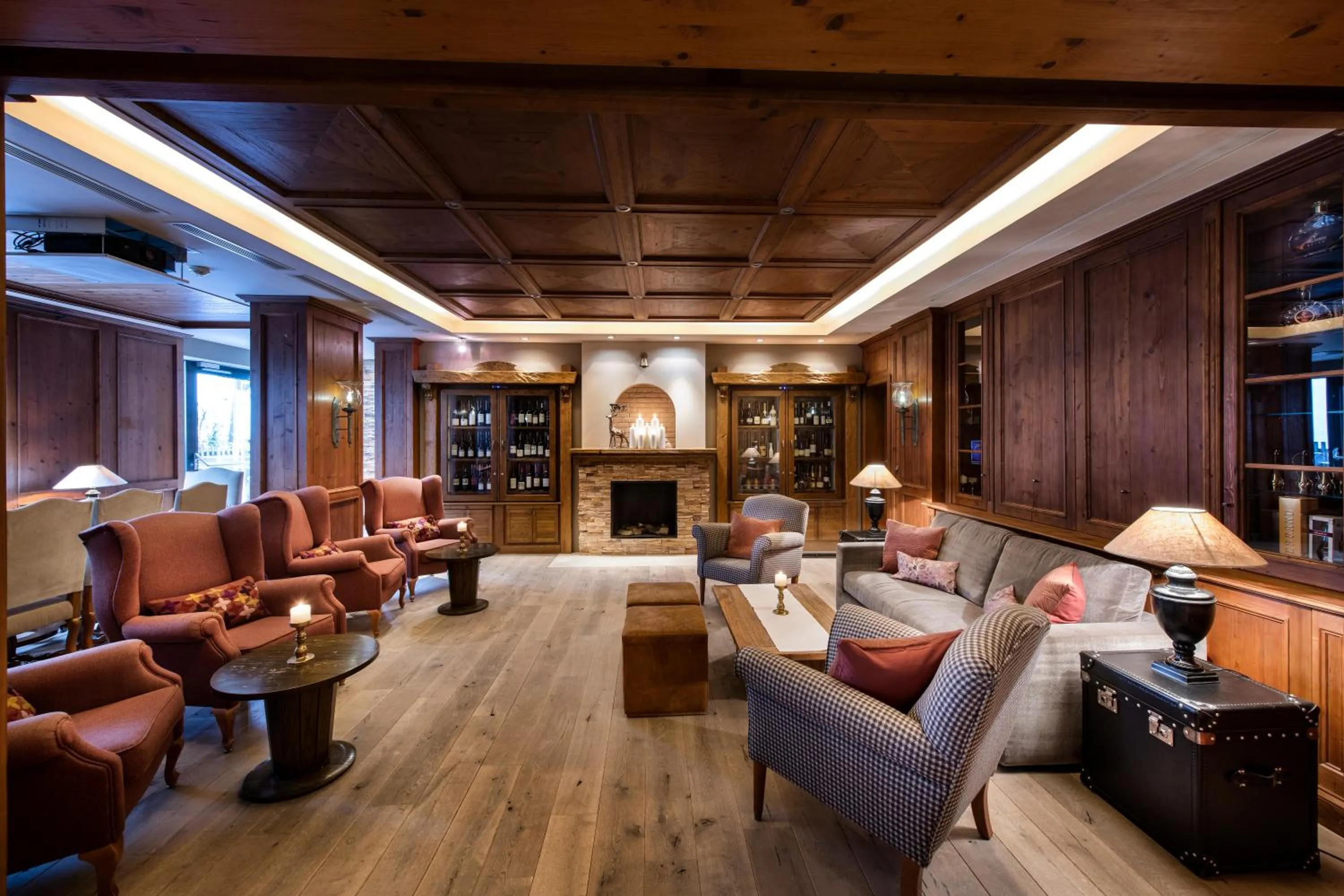 Lobby or reception in MANNI das Hotel