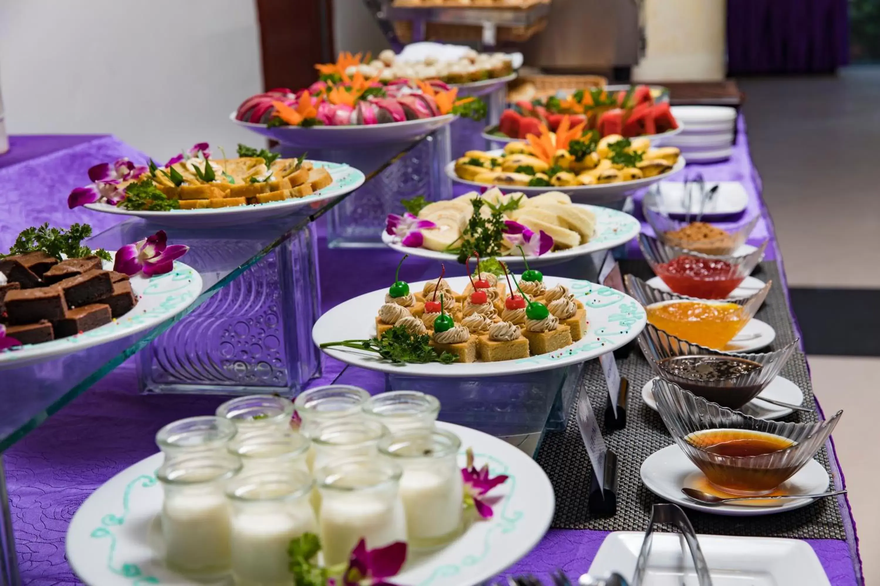 Buffet breakfast in TTC Hotel Phan Thiet Buffet breakfast in TTC Hotel Phan Thiet